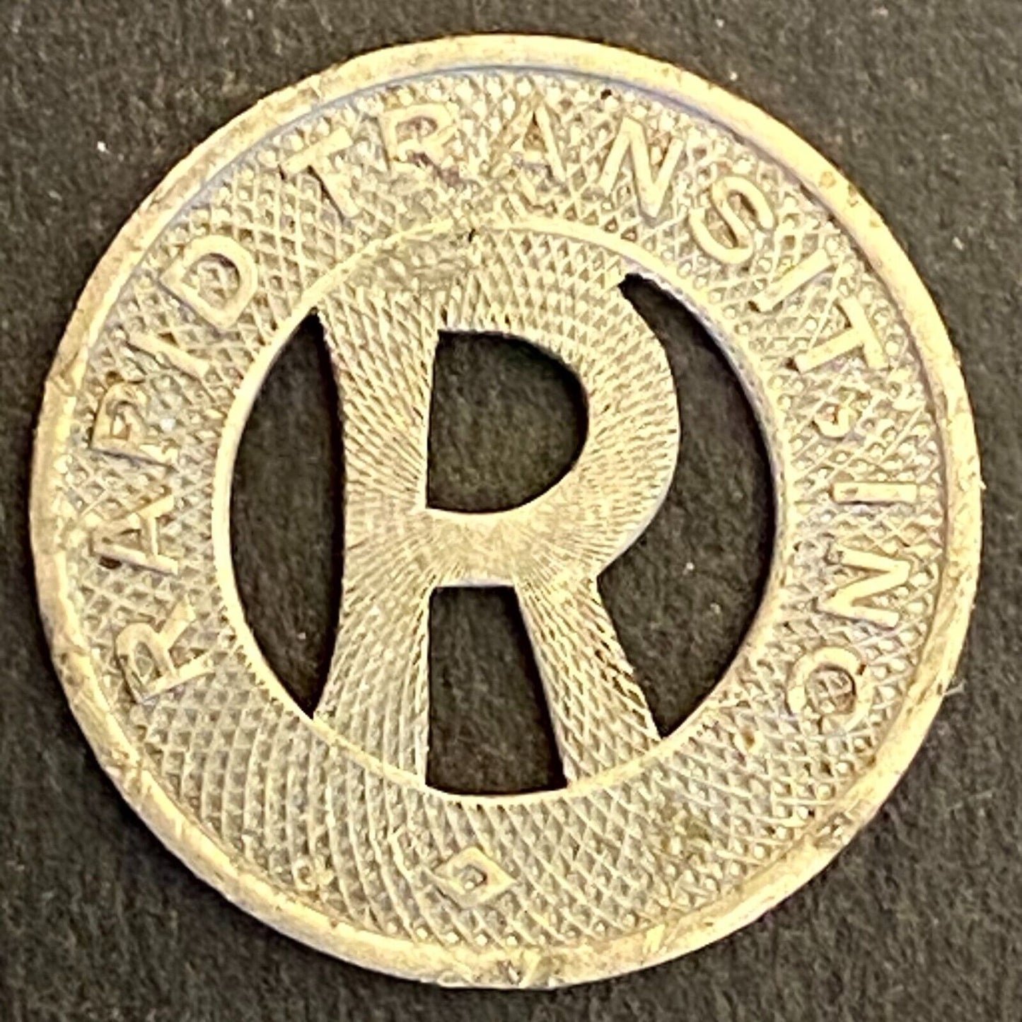 Rapid Transit Inc. (Lawrence, KS) G/F One Fare Transit Token 16mm