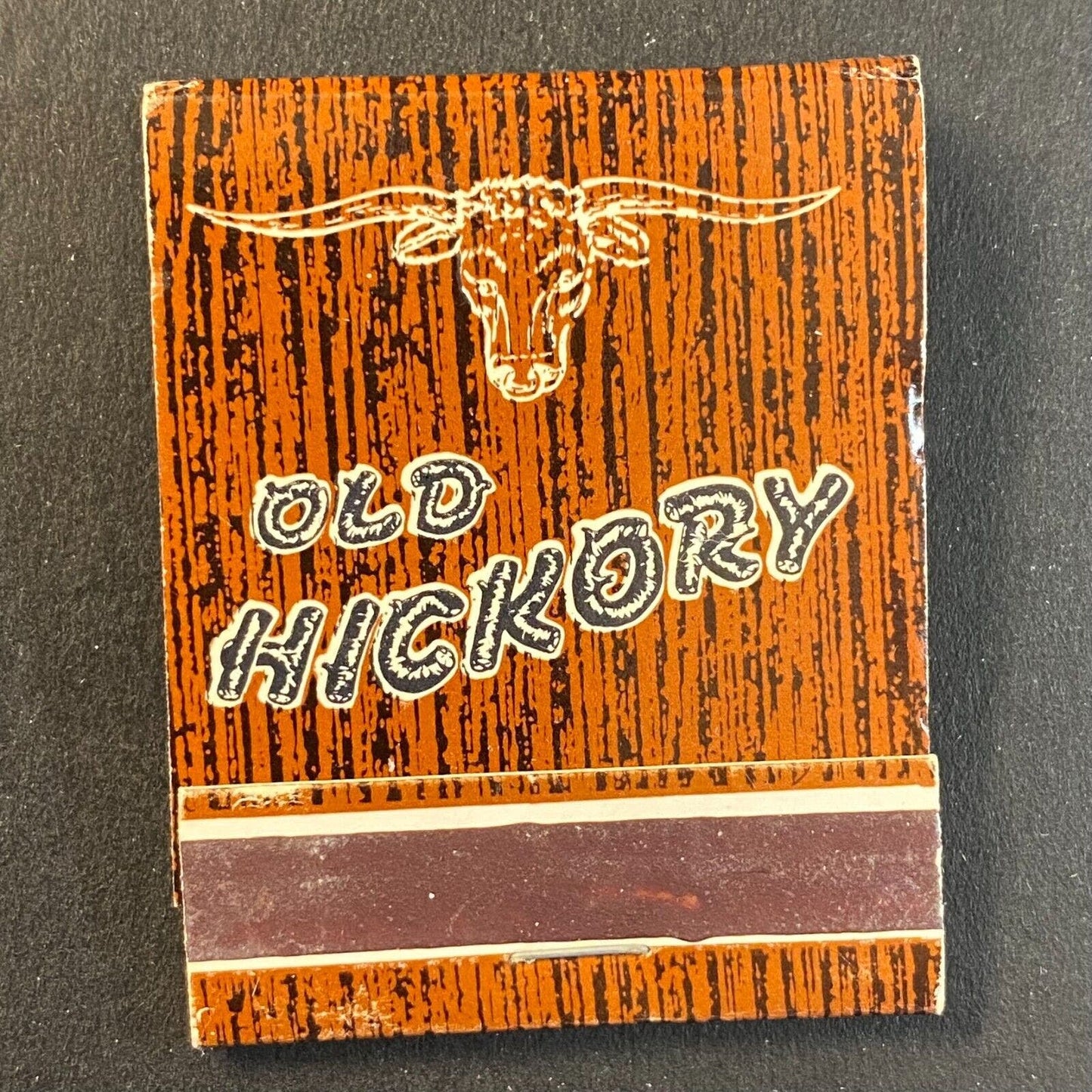 Old Hickory Restaurant Cocktails Sarasota 1960's-73 Full Matchbook