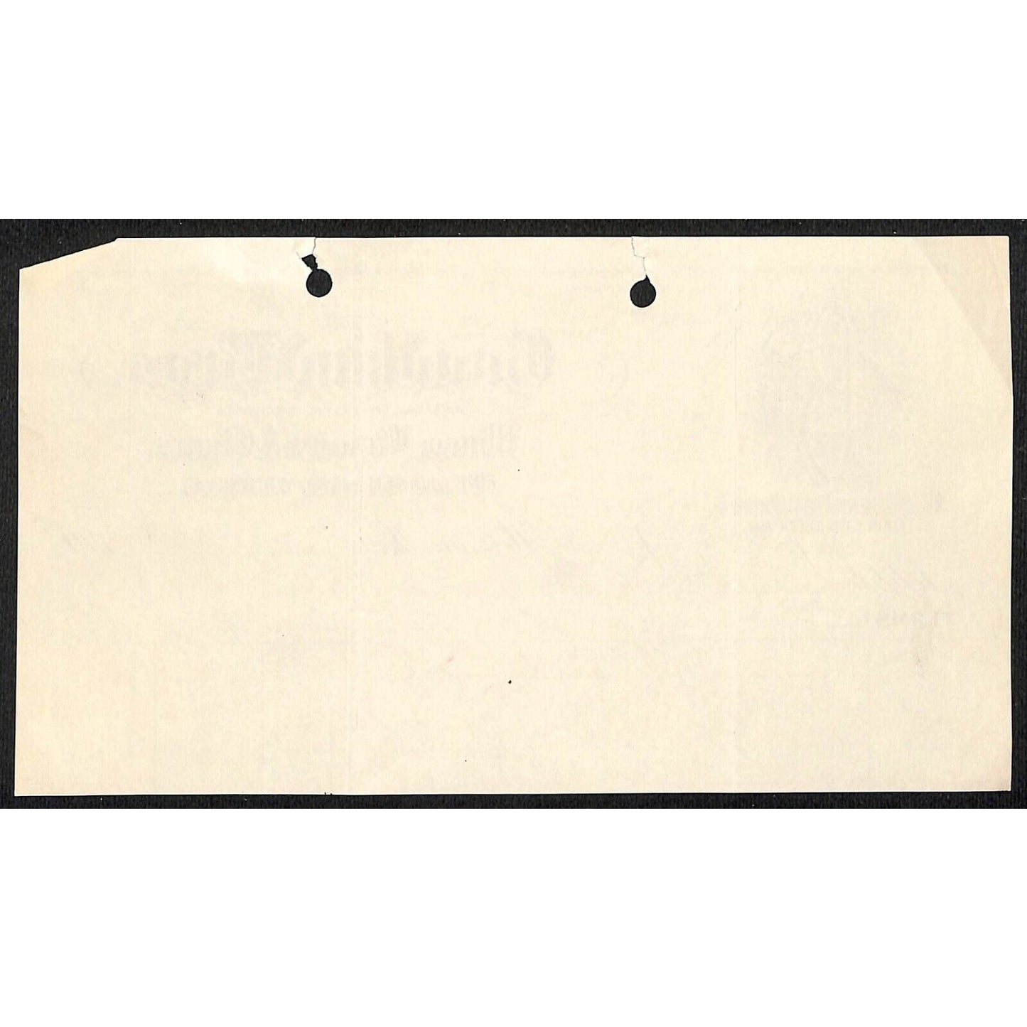 Goodkind Bros. Wines Liquors Cigars 1900 Helena, MT Billhead (#5)
