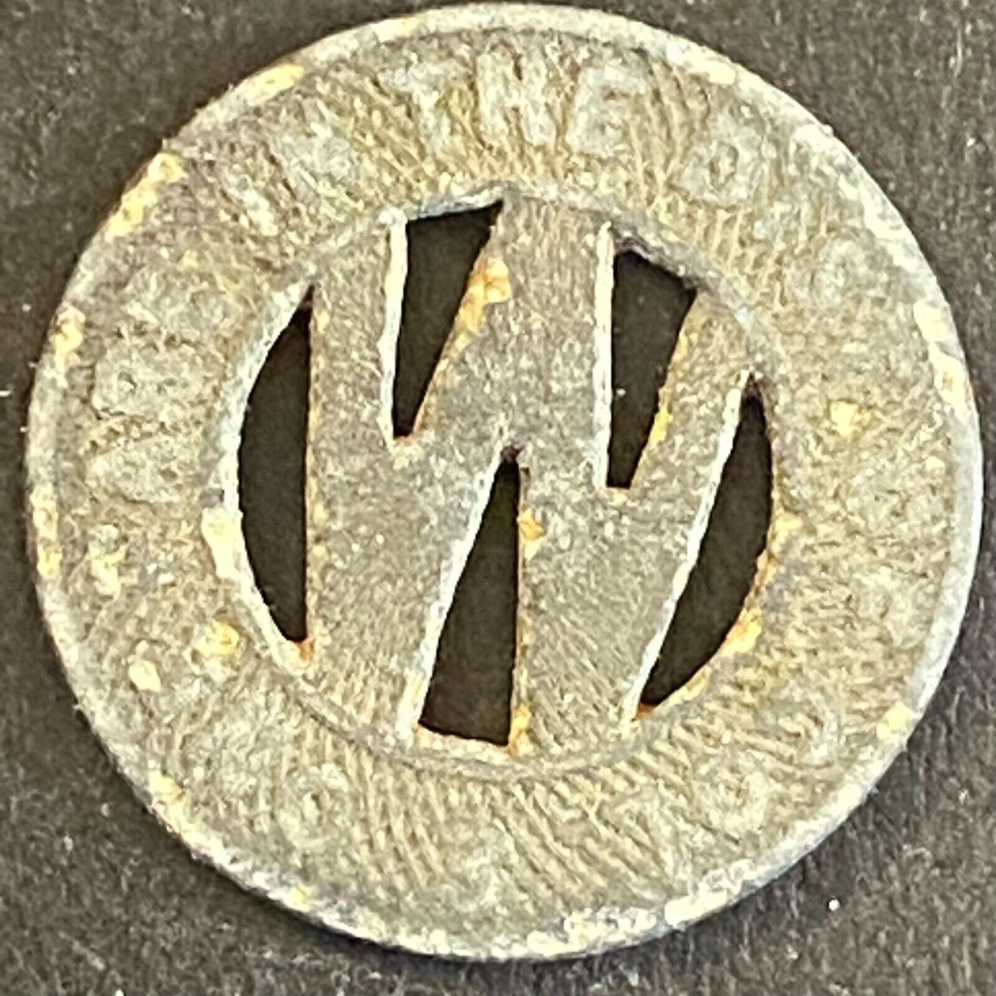 Capital Transit Co. G/F Wash, DC "One Fare in the Dist. 3" Token 16mm Zinc