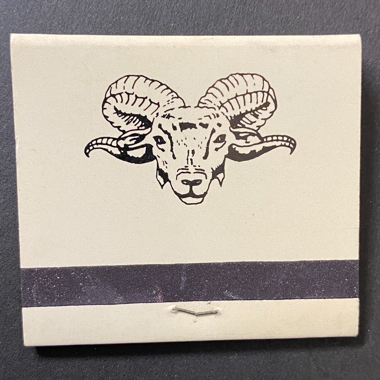 Black Ram Restaurant Des Plaines, IL Full Matchbook c1974-80's