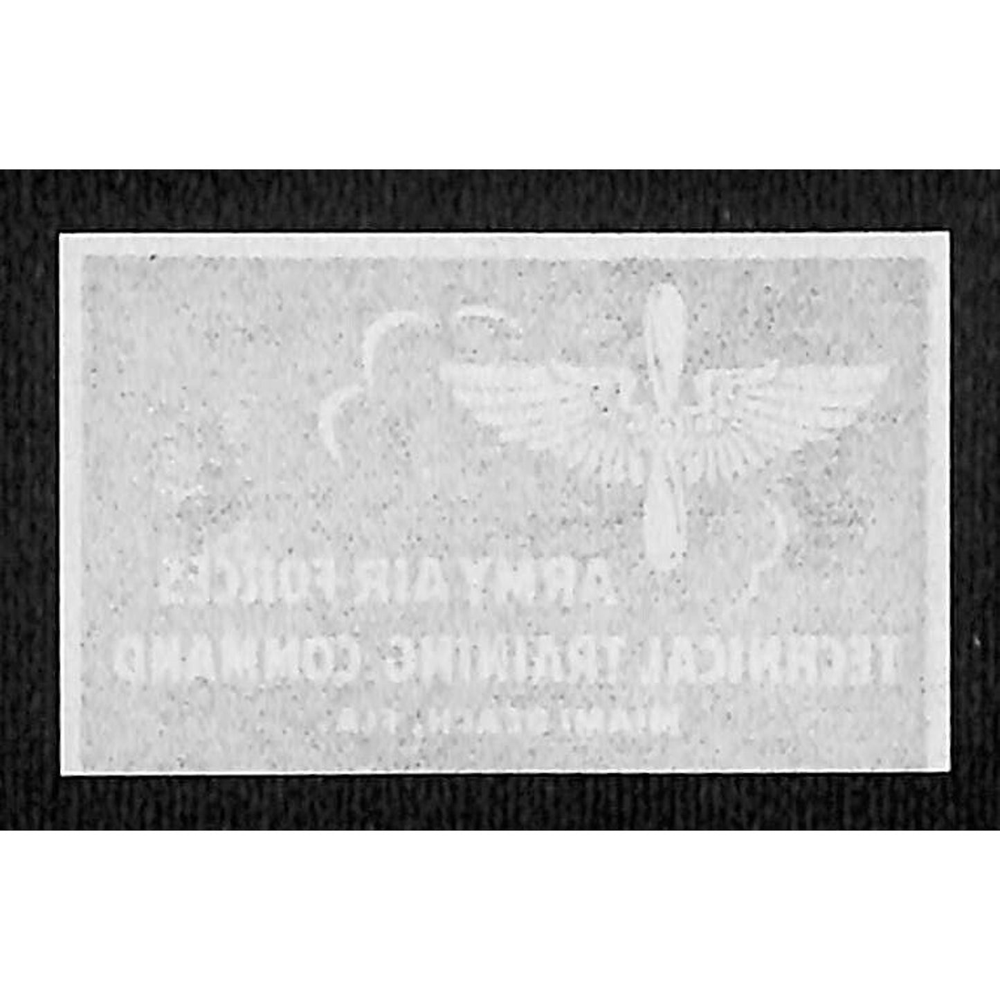 Army Air Forces Technical Training Cmd. Miami Beach, FL WWII Matchbox Label Cut*