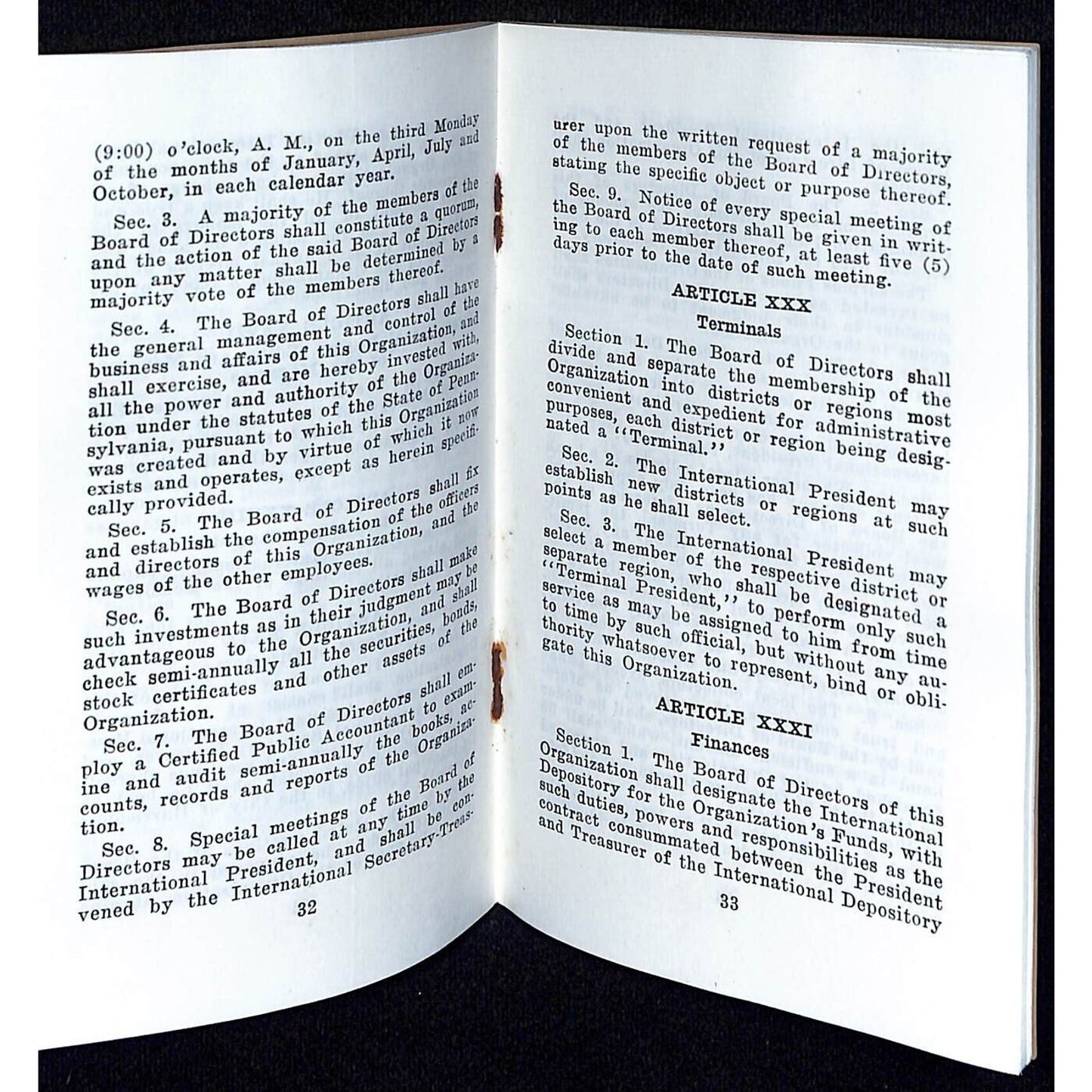 1941 Brotherhood's Relief and Compensation Fund BRCF Railroad Booklet 57pp VGC