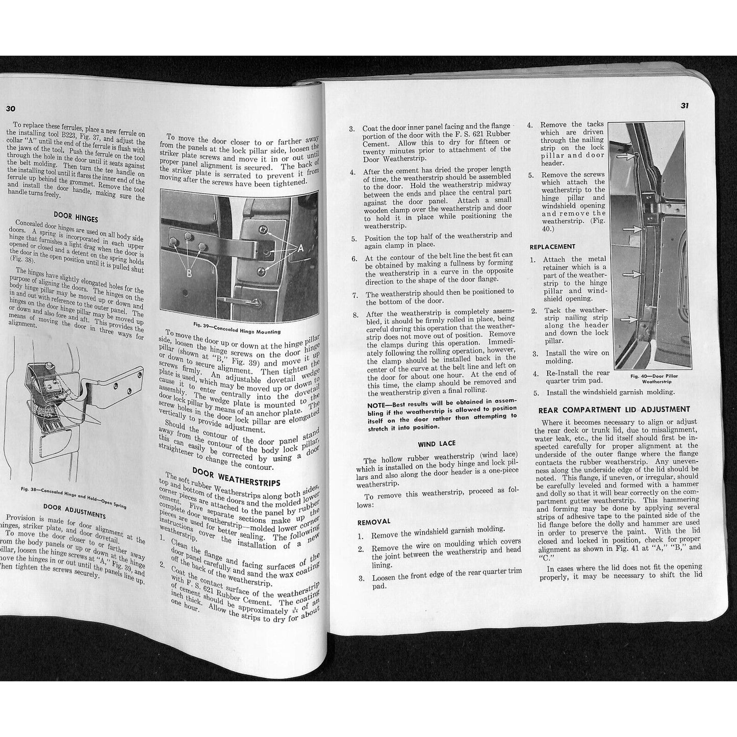 1941 Chevrolet Shop Manual 292pp Fair to Good Condition