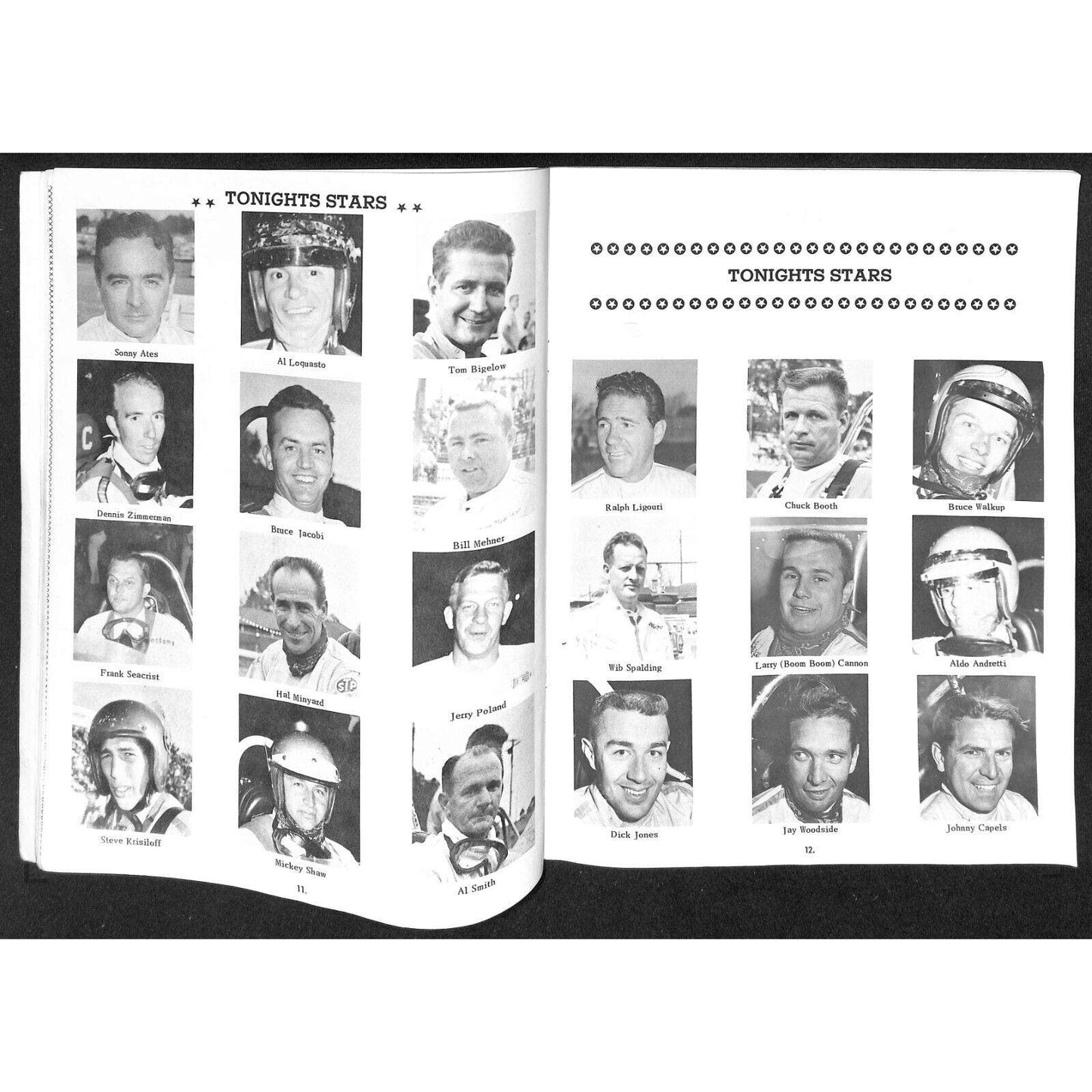 Reading Fairgrounds 1968 USAC Auto Races Program Sprint Car 100th 28pp*
