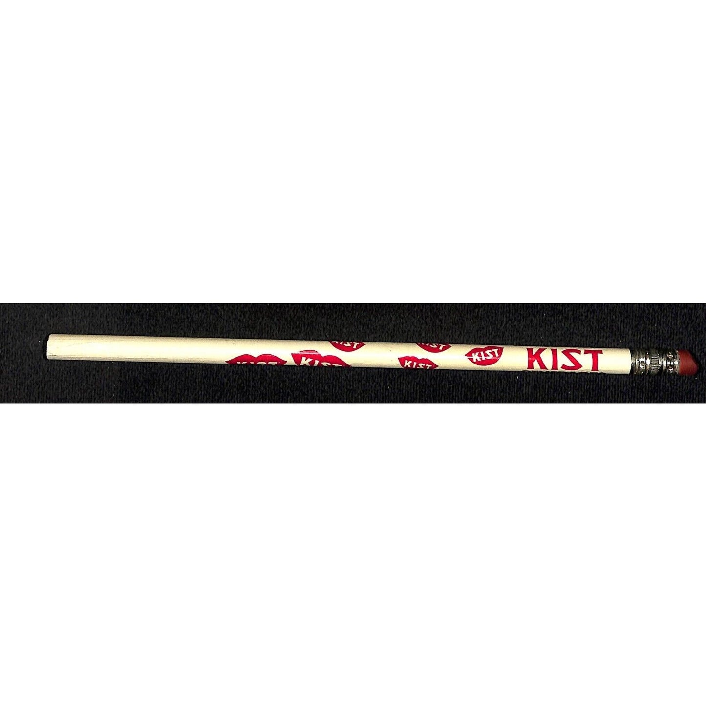 Kist Beverages Kiss Lips Vintage Advertising Pencil VGC Unused