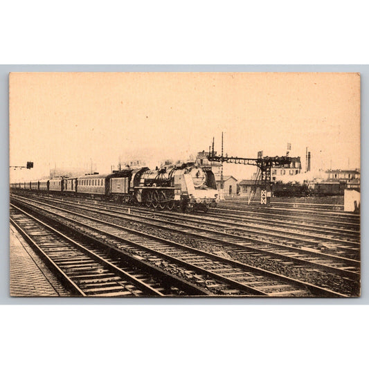 French Railroad RPPC* Postcard Machine Mountain 241-101 c1900 H.M.P.