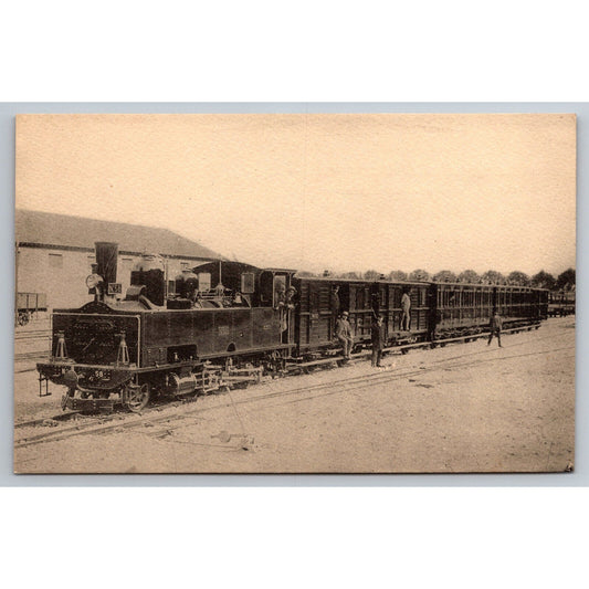 French Railroad RPPC* Postcard Train c1900 H.M.P.