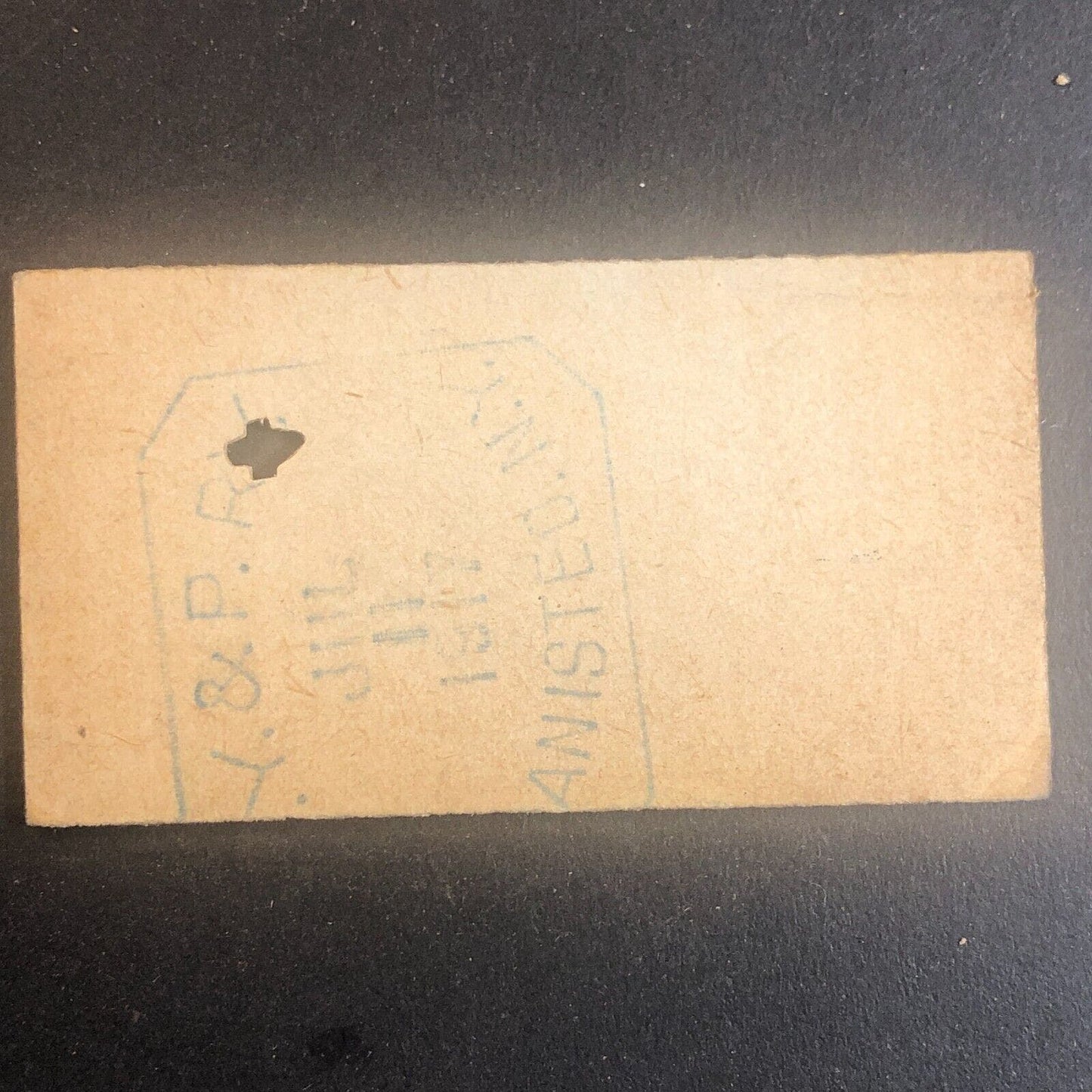New York & Pennsylvania Railroad July 11 1917 Greenwood, NY Ticket #53530