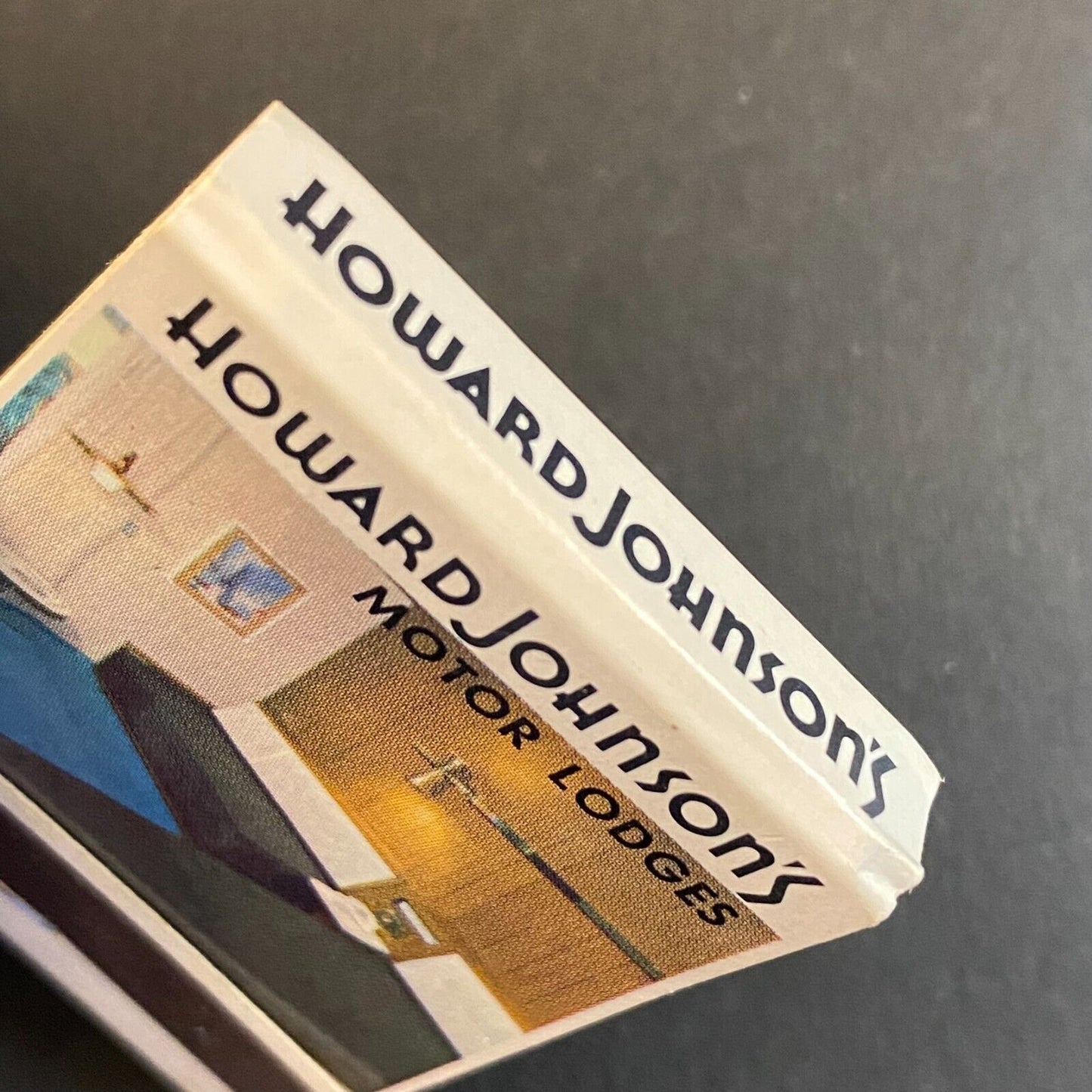 Howard Johnson's Motor Lodges Full Matchbook c1960's-73 VGC