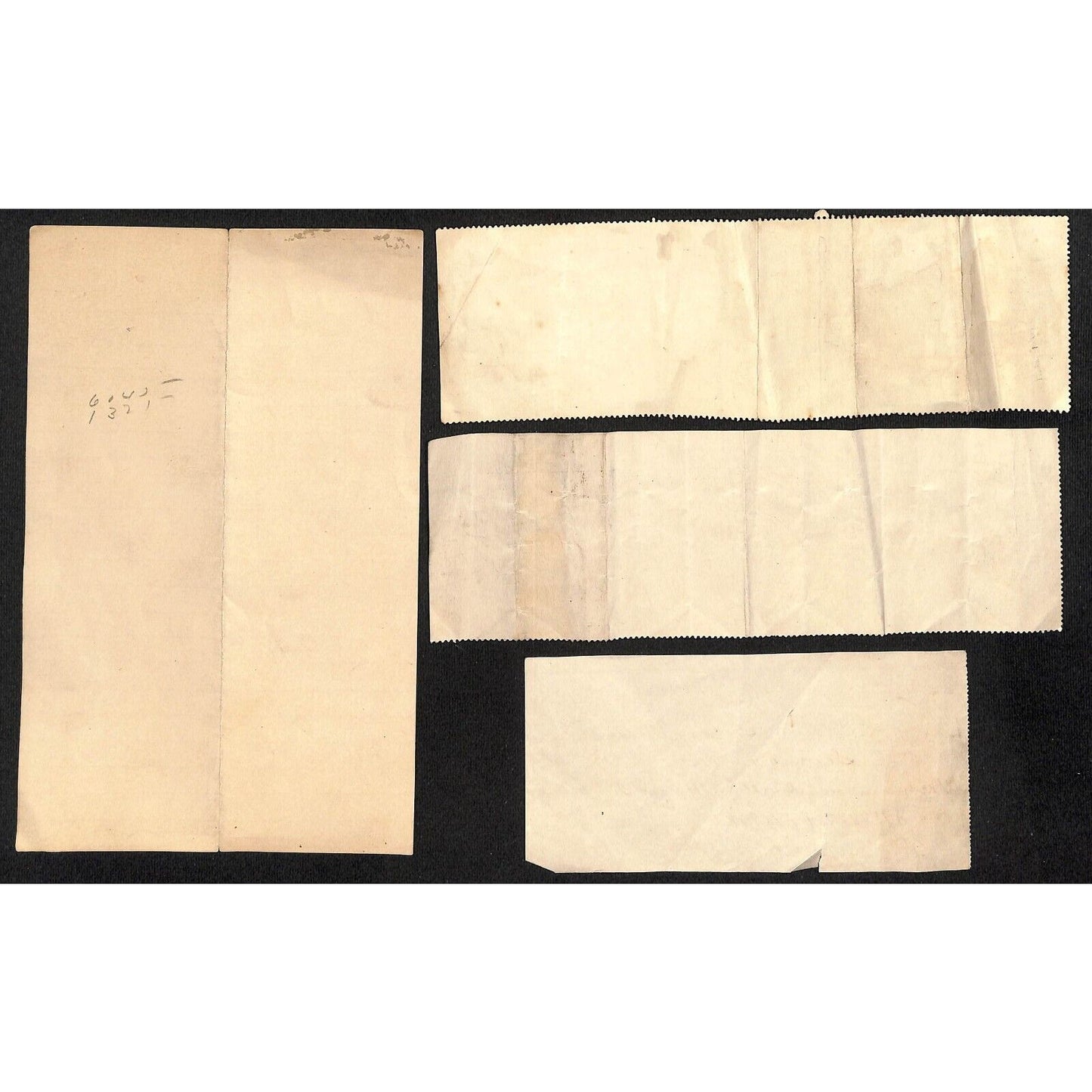 Barbara / Jacob Miller New Philadelphia, OH 1890's Receipts (2 Property Tax)