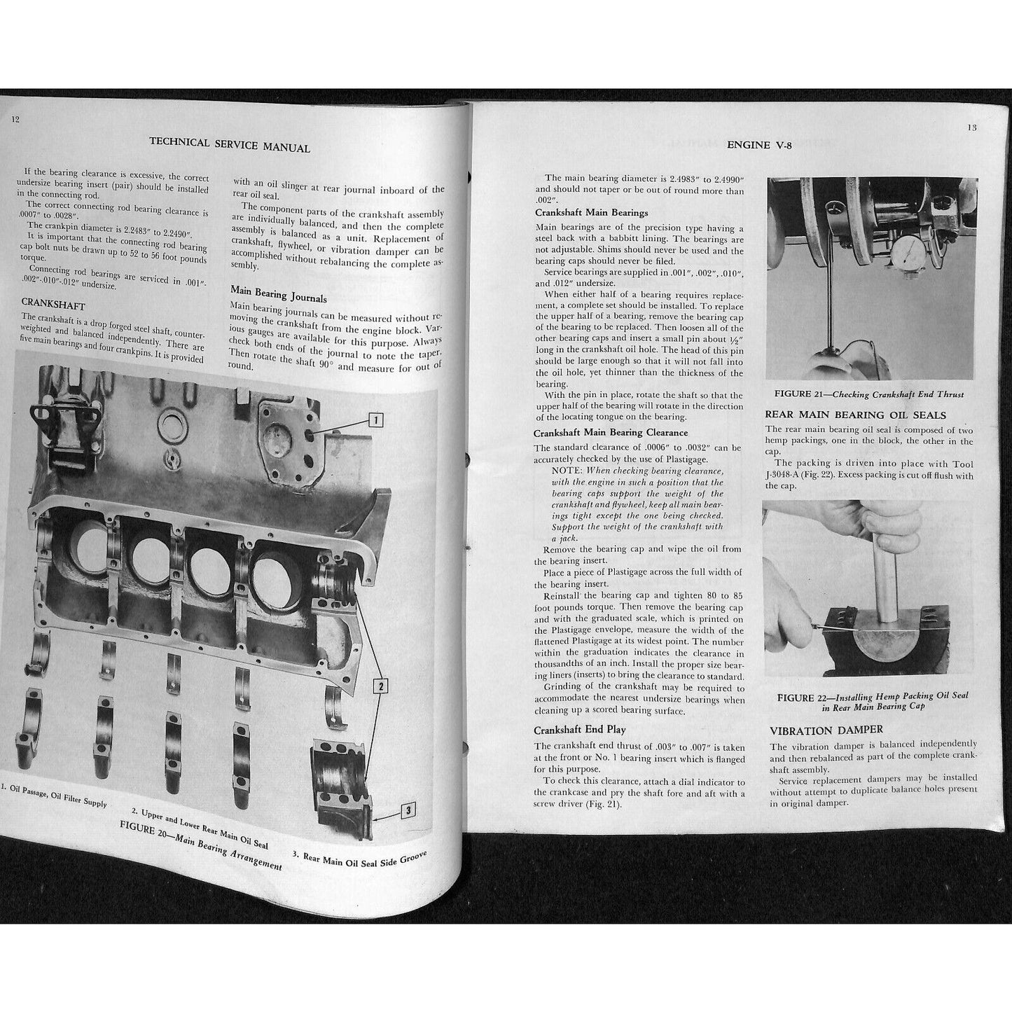 1956 Hudson Technical Service "Hornet" Supplement Manual American Motors 114pp