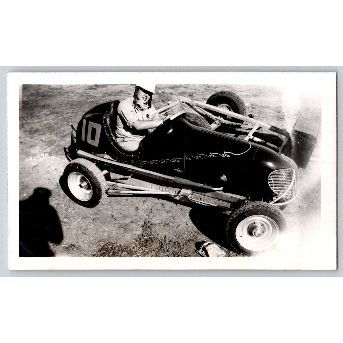 10 Race Car Photos c1948-52 Car # 10 Driver? Uncle Tom's Trailer City