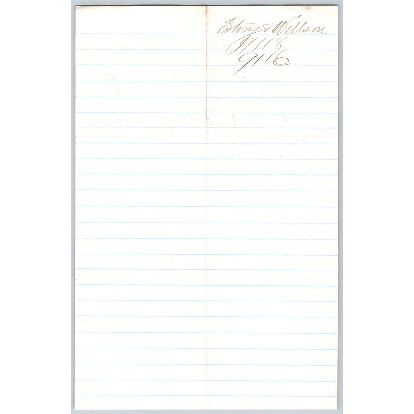 Banking House of Story & Nelson Bozeman, MT 9/16 1879 Letterhead Henry Elling*