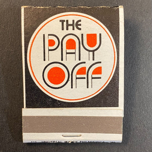 "The Pay-Off" ICS Mail Order Success c1965-73 Full Matchbook VGC Scarce