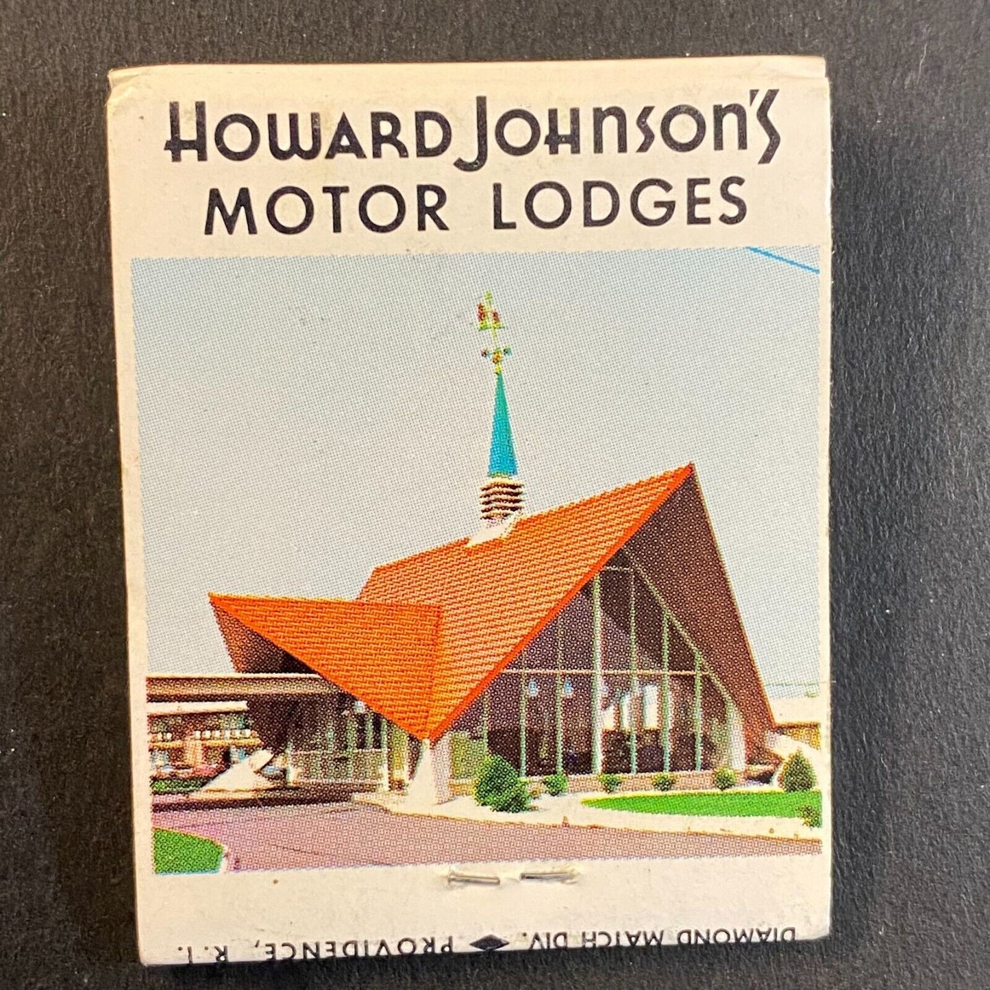 Howard Johnson's Motor Lodges Full Matchbook c1960's-73 VGC