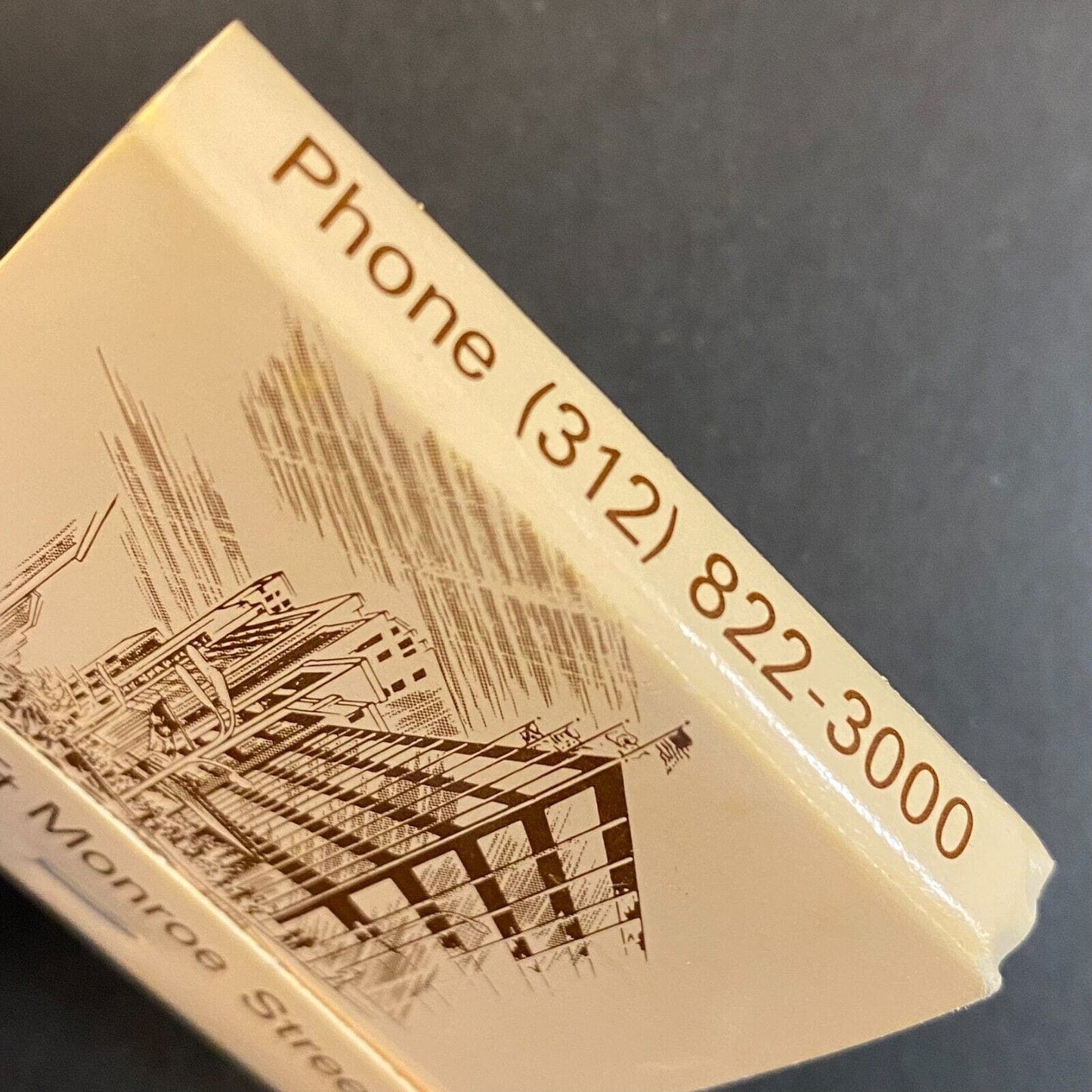 Amalgamated Bank Chicago "Amalgamonster" c1974-80's Full Matchbook VGC