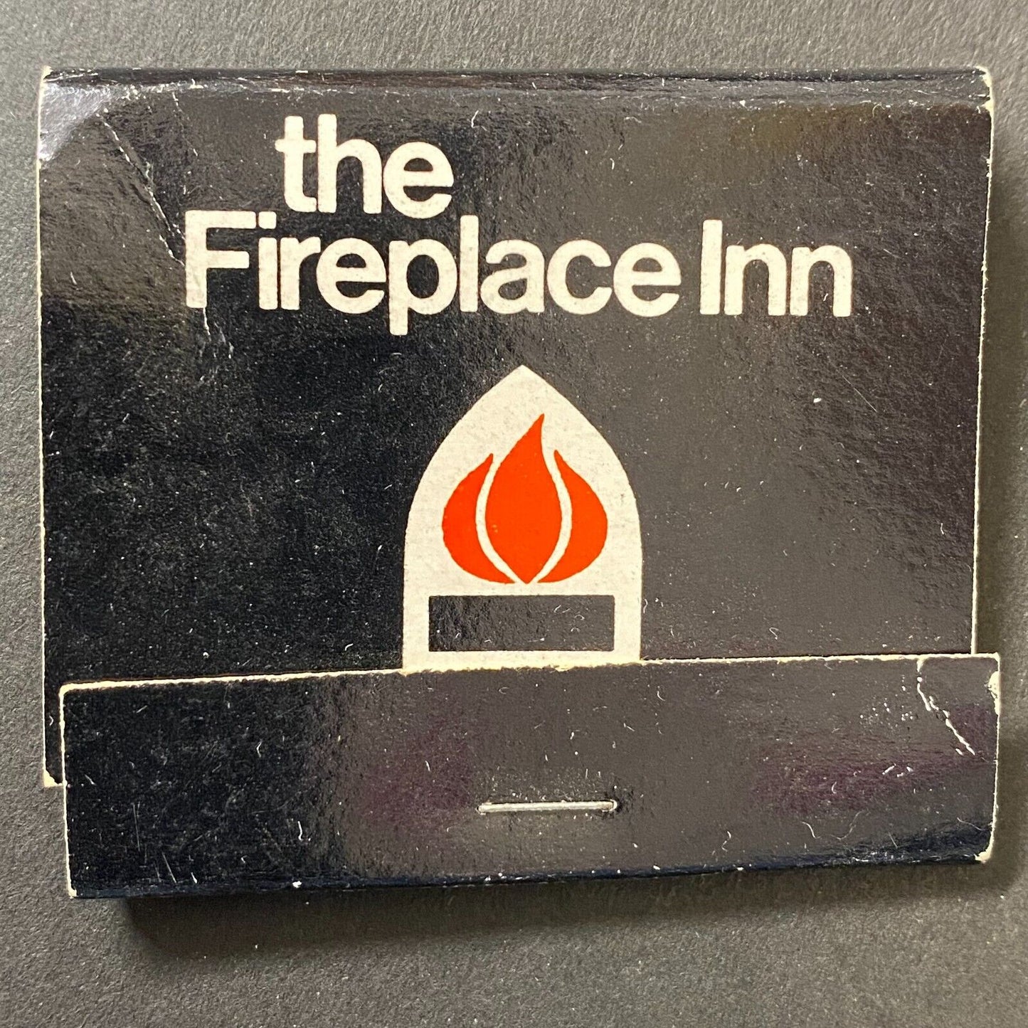 The Fireplace Inn / Restaurant Chicago Full Matchbook c1974-80's
