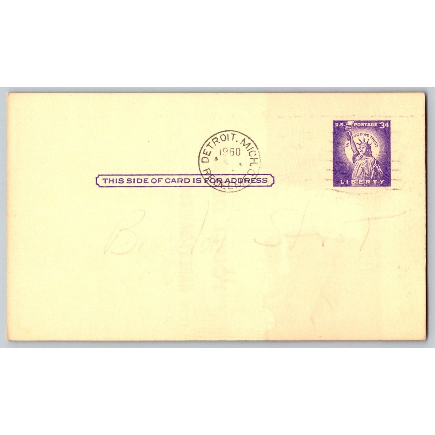 Harley Davidson Dealer Postcard 1959 Models PM 1960 Original VGC Scarce