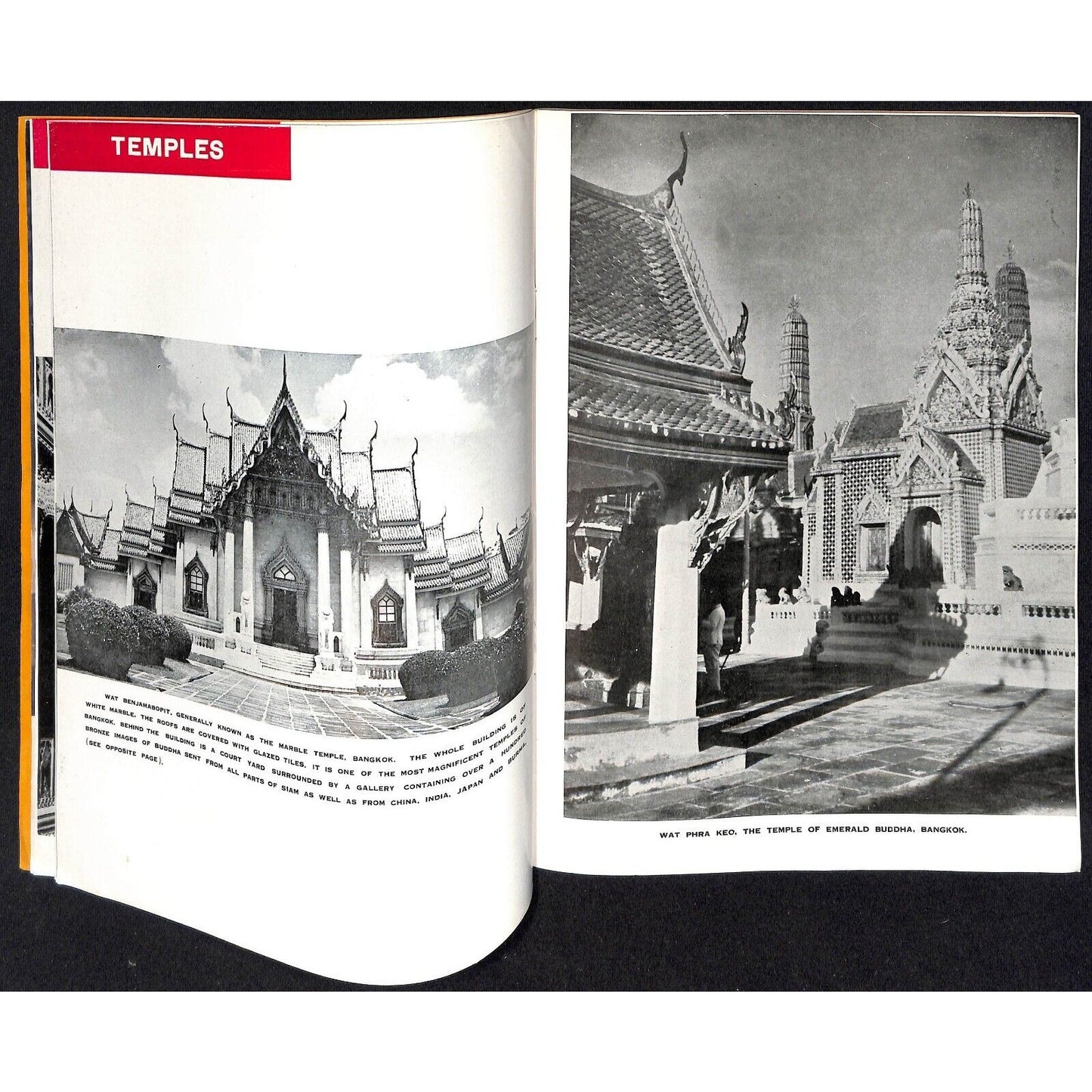 New York World's Fair Edition "Siam" 1939 Large Travel Brochure 42pp VGC