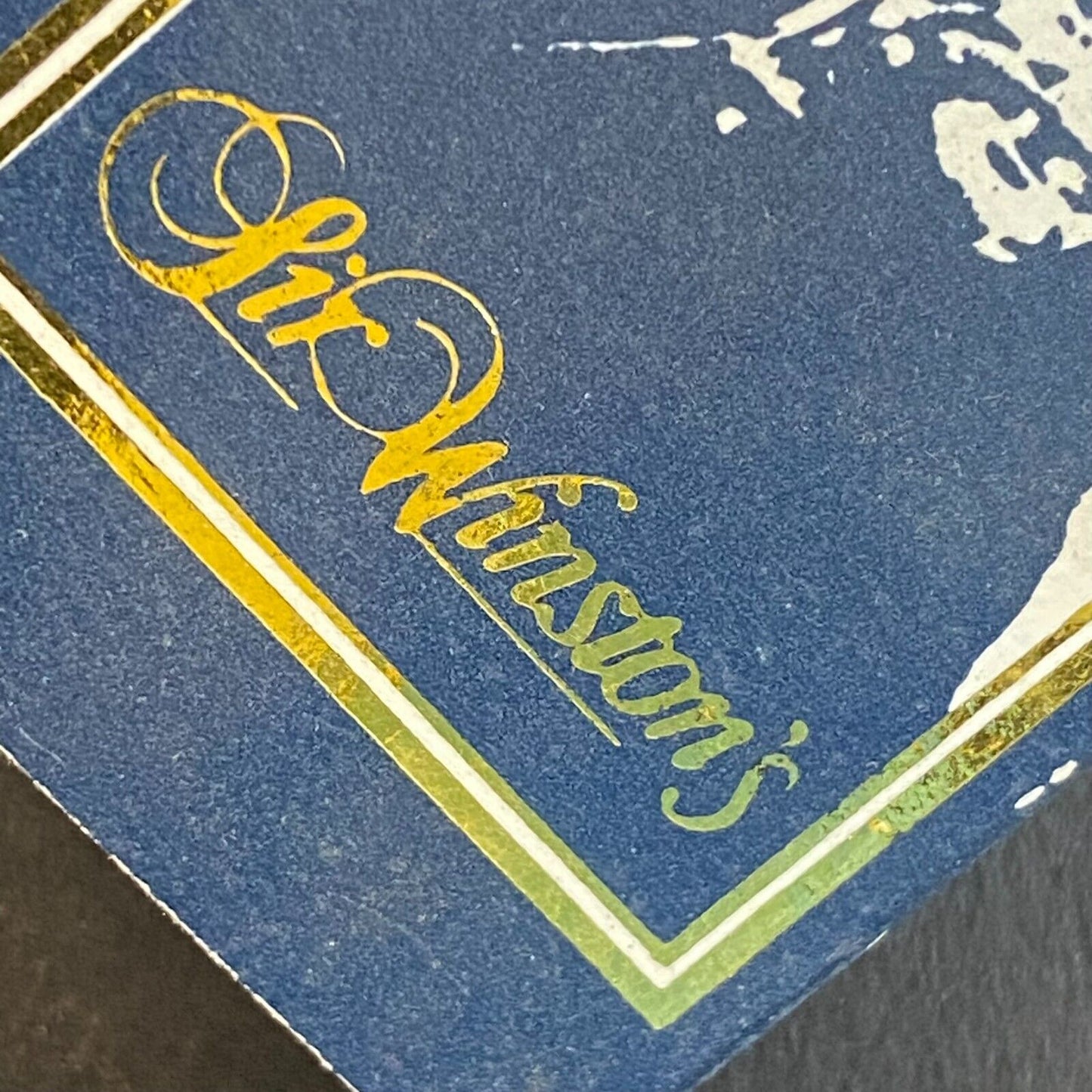 Hotel Queen Mary - Sir Winston's Long Beach, CA Vintage Matchbox Scarce