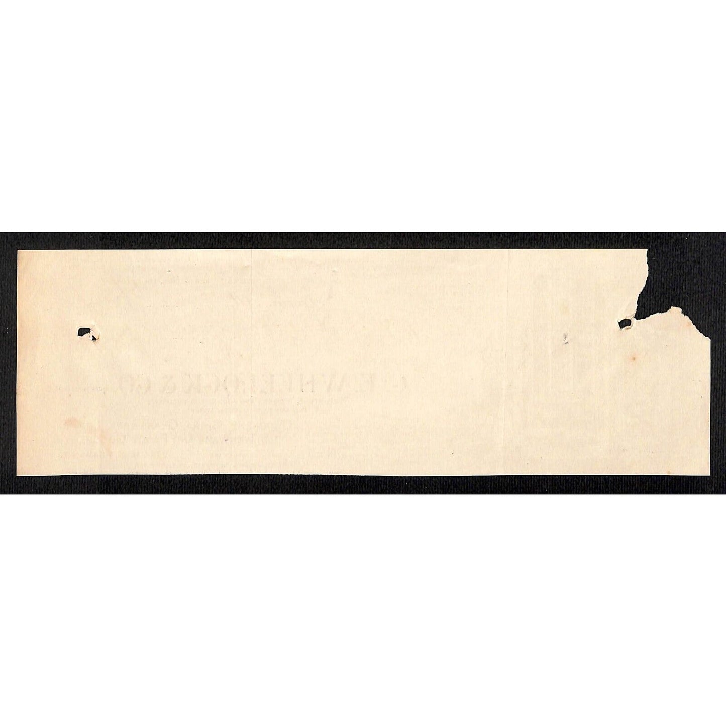 C.E. Wheelock & Co. Peoria, IL HJ Hutchinson Decorah, IA* Cut 1902 Billhead