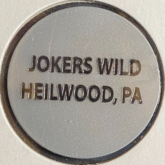 Heilwood, PA Joker's Wild c1970's Plastic "Soda" Token