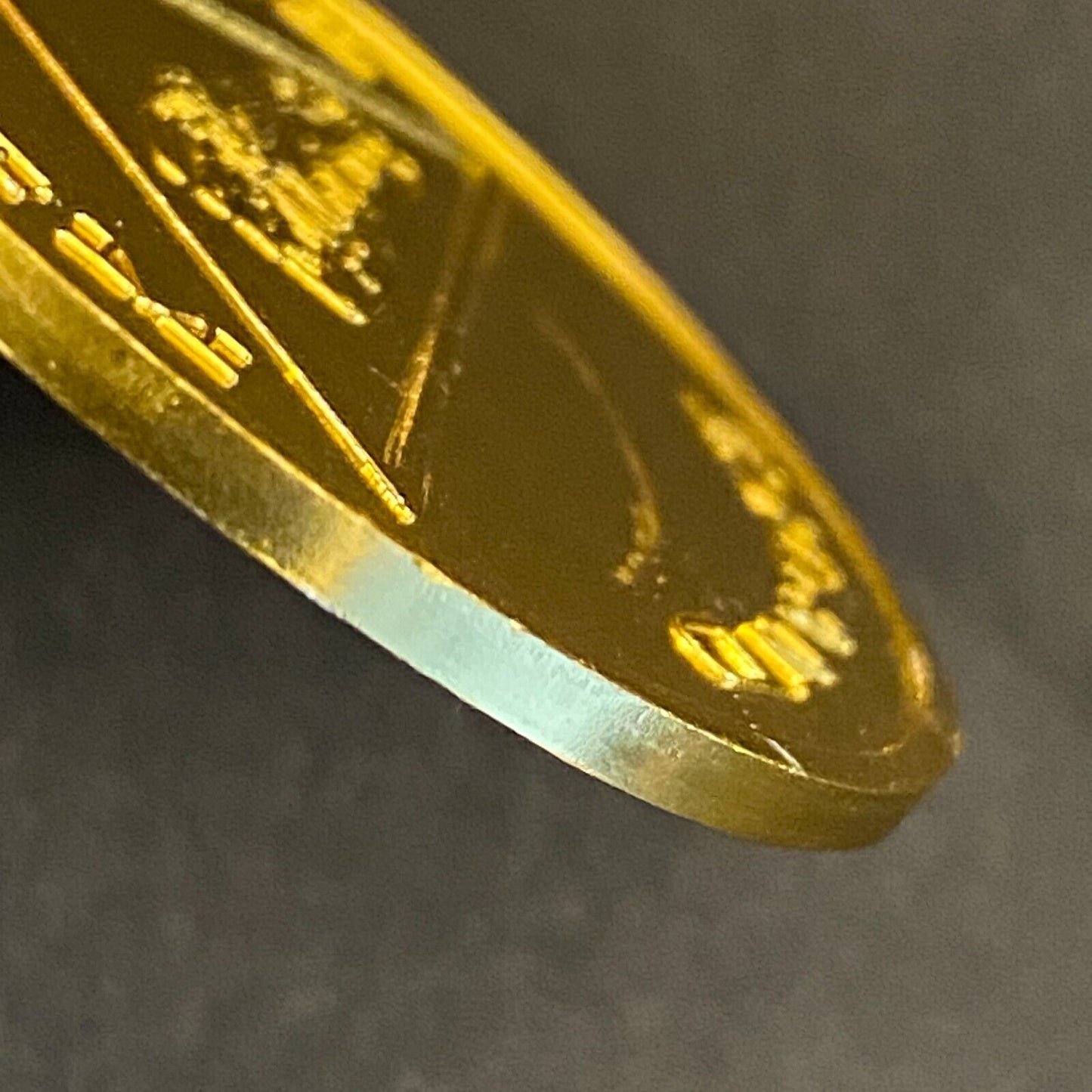 Island Transit System (Jones Beach) c1968-70's Alum Gold Bus Transit Token 38mm