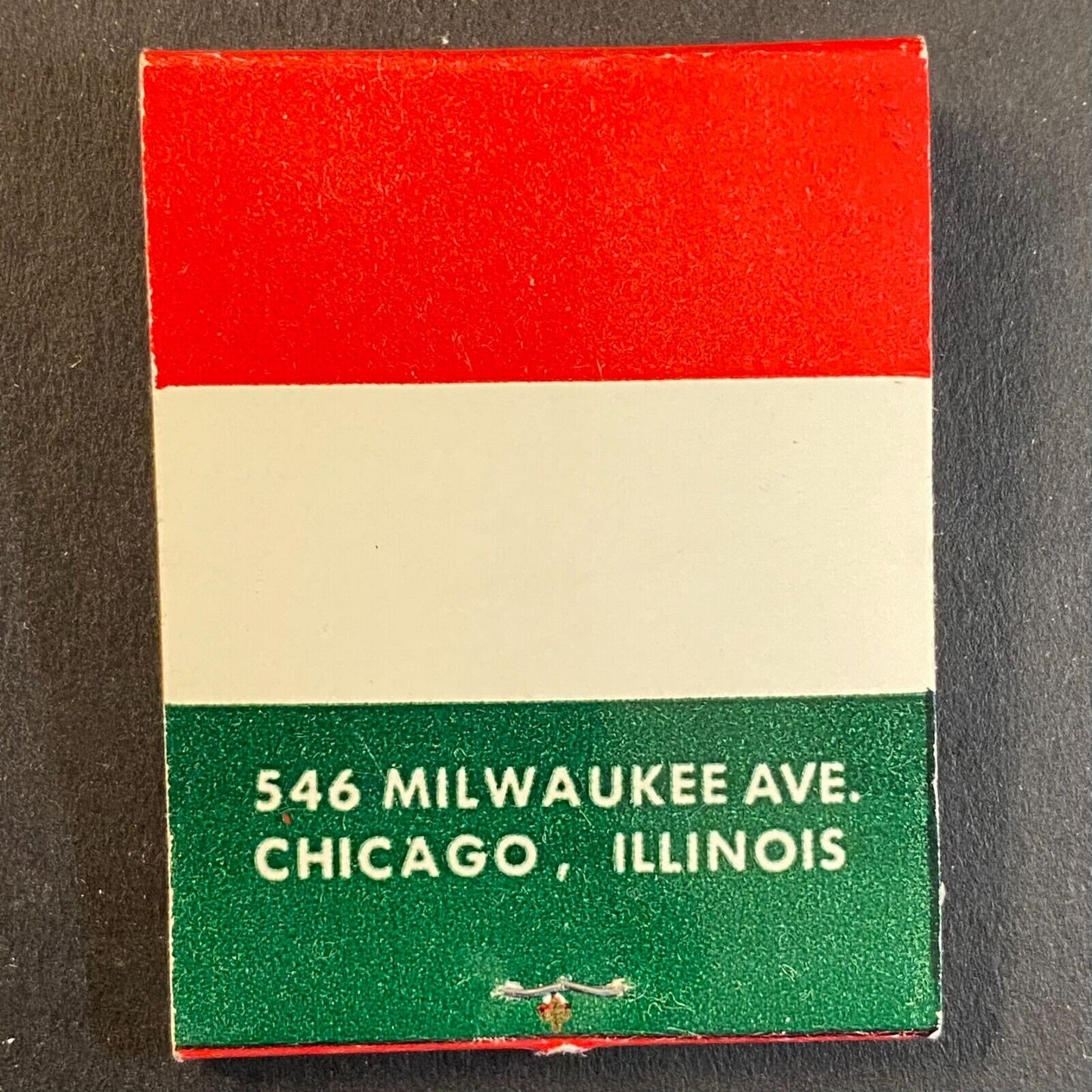 Como Inn Milwaukee Ave Chicago c1960's Full Matchbook VGC Scarce