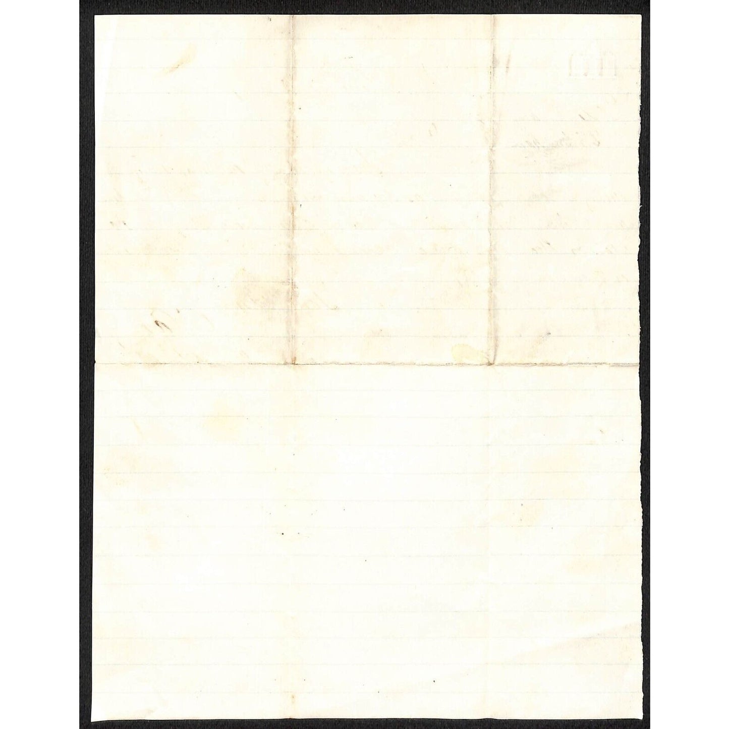 1862 Birmingham, OH G.W. Clary / C. Carr Sandusky, OH ALS "40c on the Dollar..."