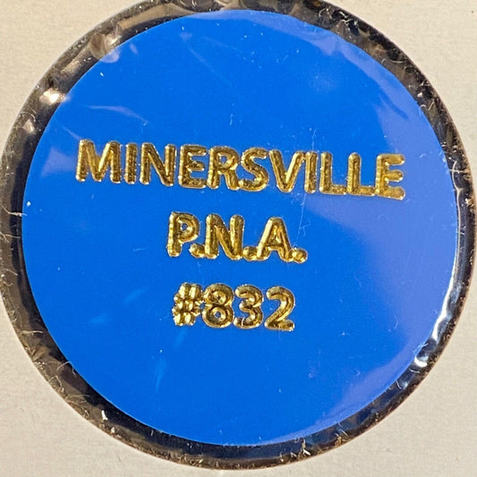 Minersville, PA PNA Polish National Alliance #382 c1980's Plastic Token "Draft"