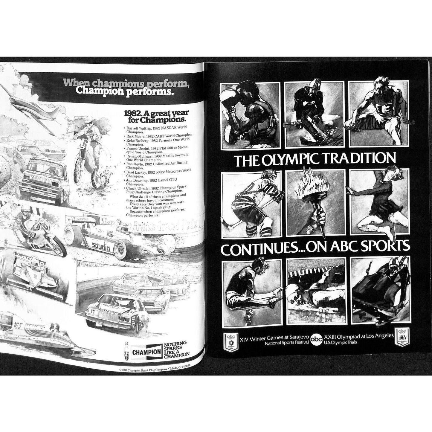 1983 Indianapolis 500 Program Racing VGC 131pp 13oz
