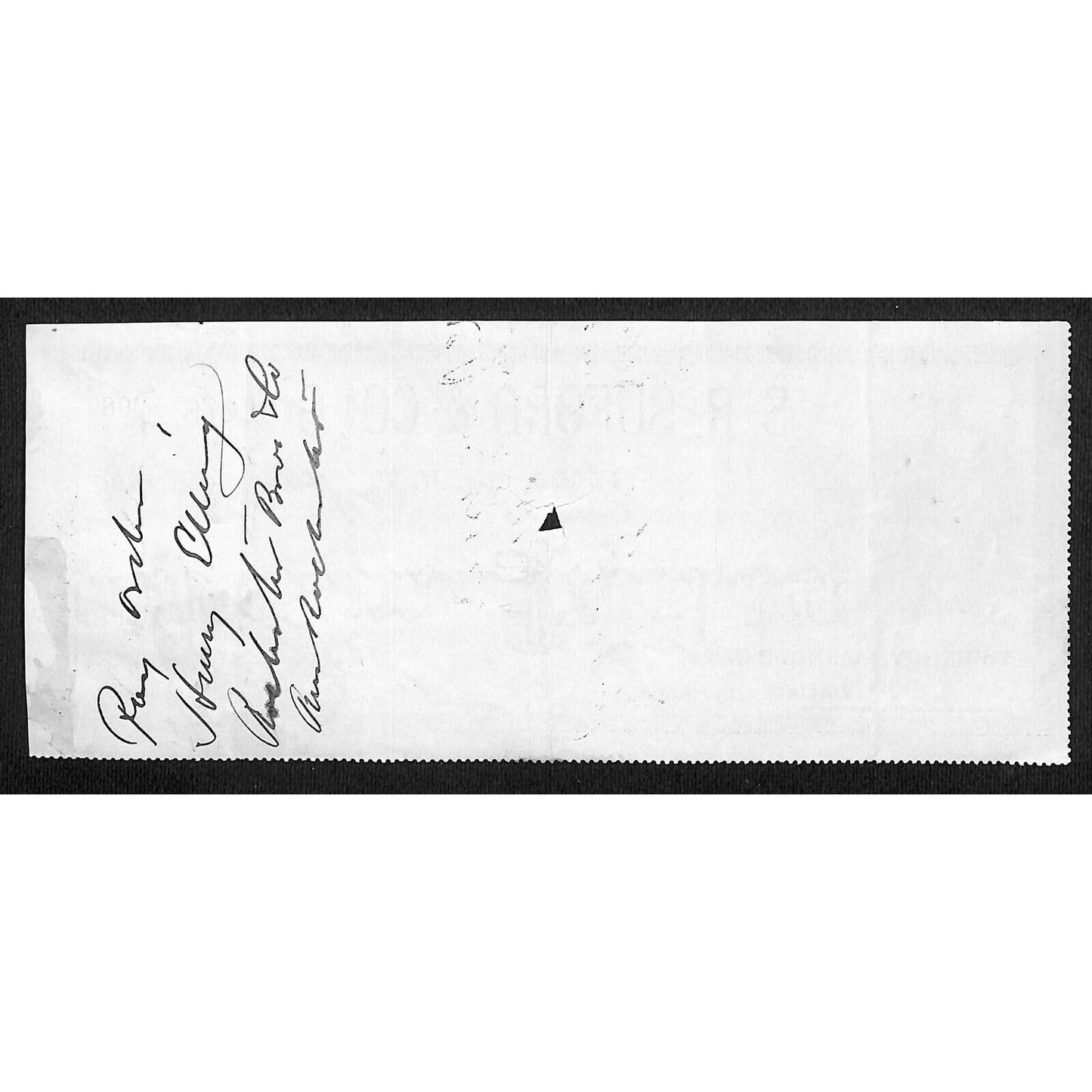 1888 Henry Elling Virginia City Montana Territory S.R. Buford Grocers Check #201
