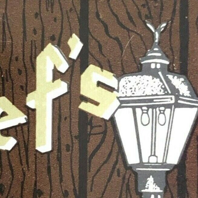 Hillside, ILL Josef's Restaurant c1970's Full Matchbook