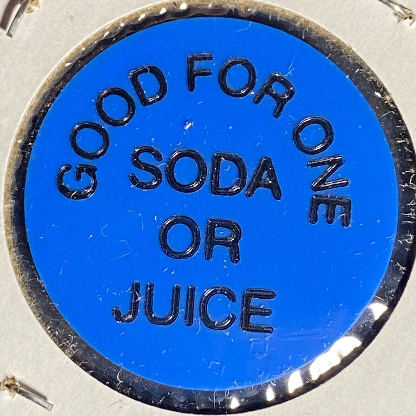 Carlisle, PA Elks Lodge 761 Plastic Drink Token G/F One Soda or Juice