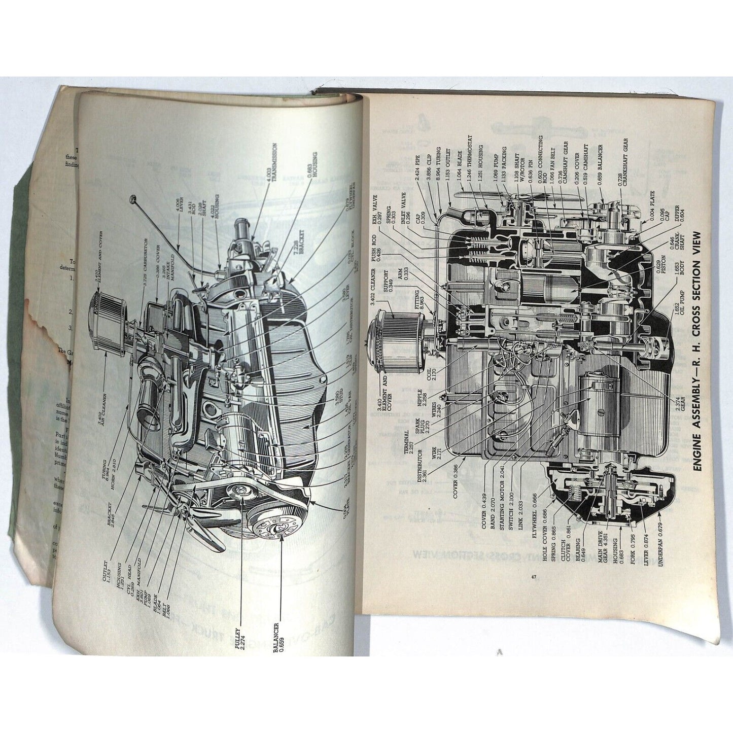 1929 - 1942 Chevrolet Master Parts Price List Manual 550+pp 2 1/4 lbs.