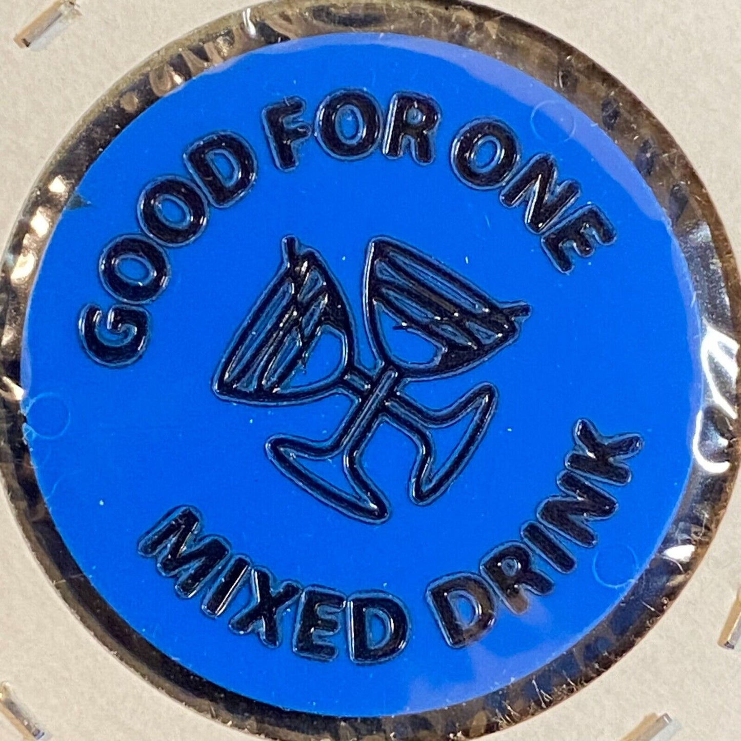 Mill Hall, PA Valley Hotel Plastic Token Good For One Mixed Drink