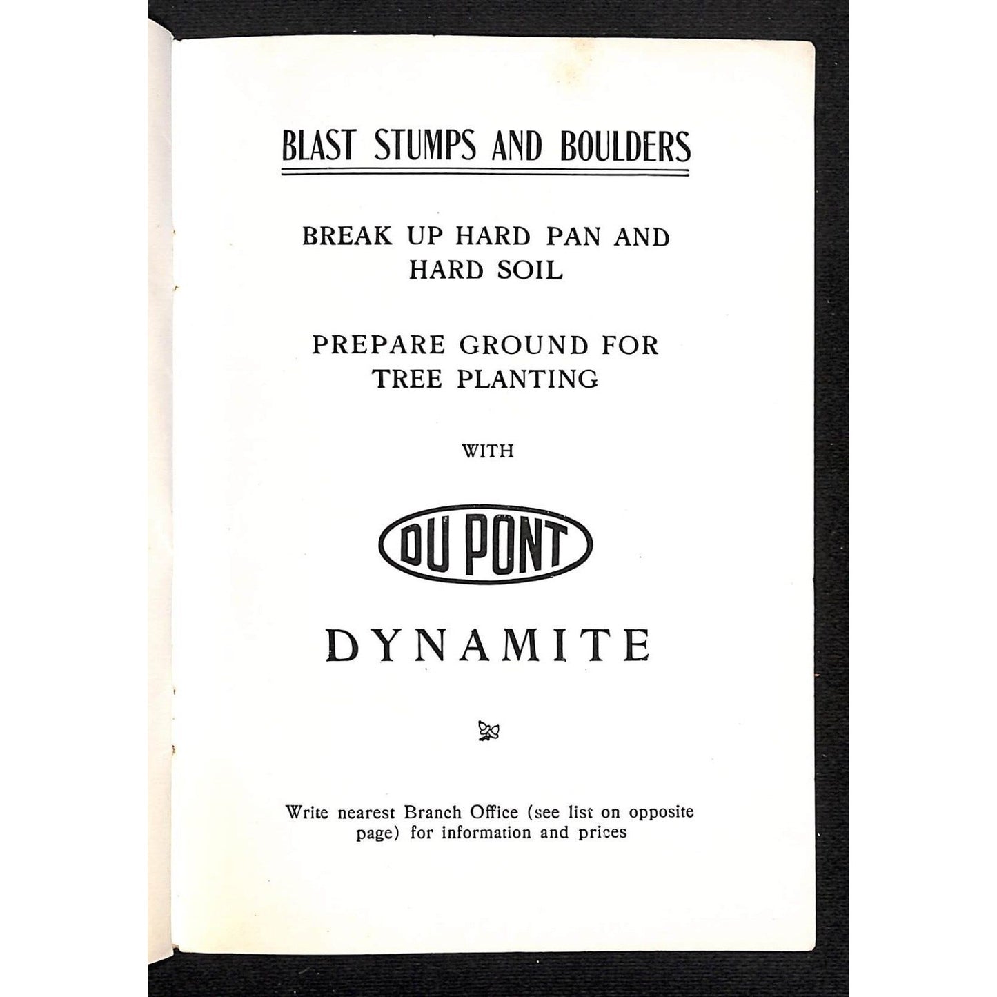 Forrest Crissey c1910-15 "The Achievement" Dupont "The Farmer's Dynamite"