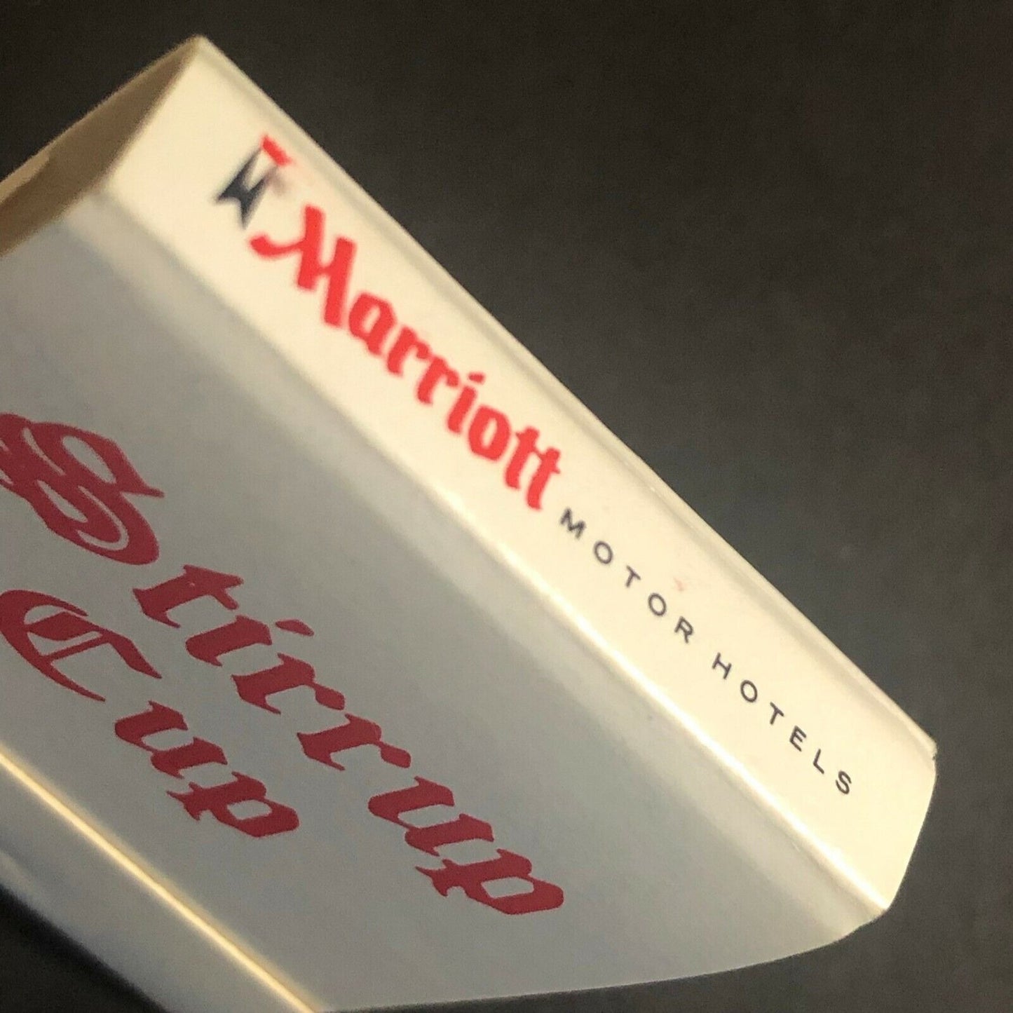 "Marriot Motor Hotels" Stirrup Cup c1970's-80's Full Matchbook