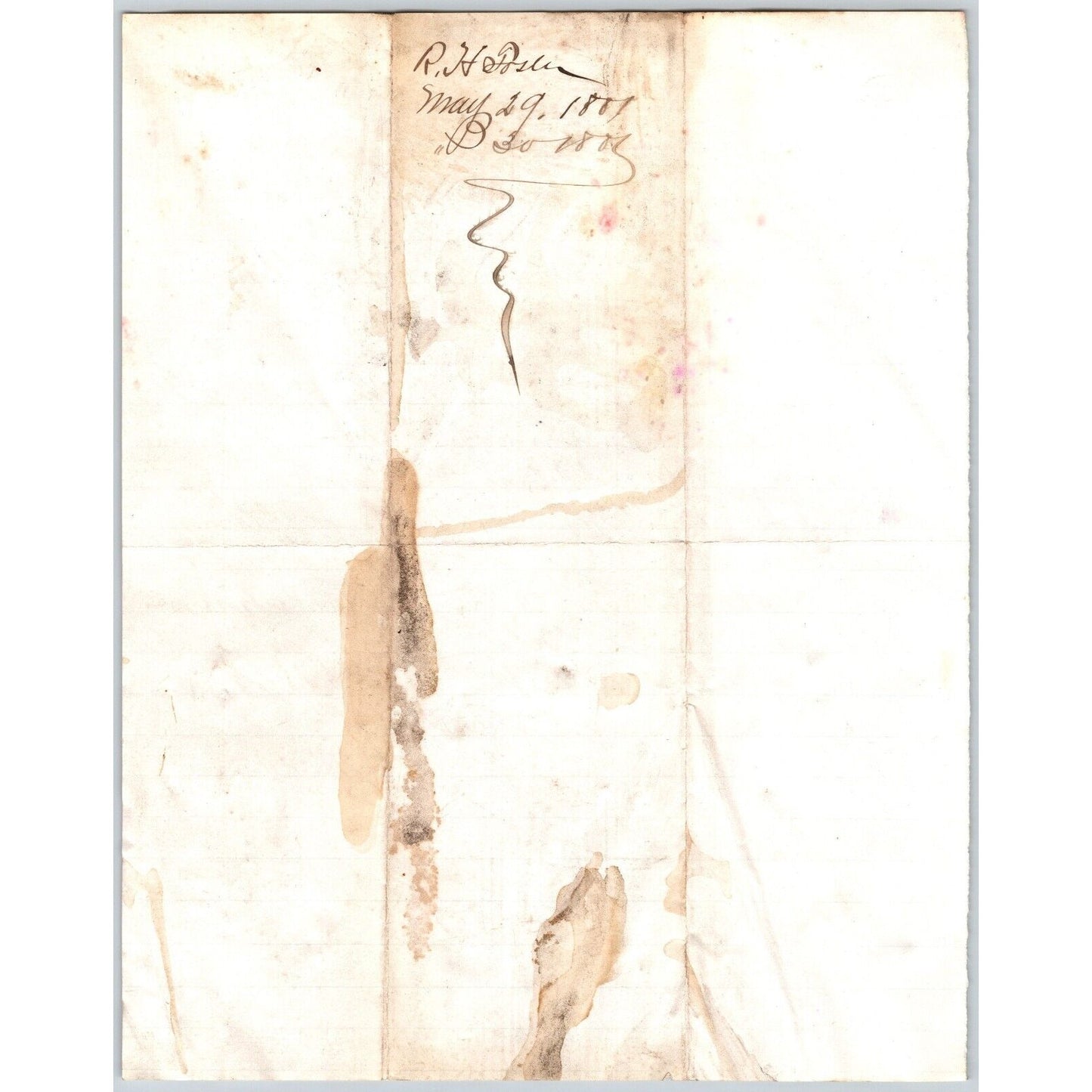 1881 R.H. ?? Red Bluff, MT ALS to Henry Elling* Virginia City, MT re: Payments