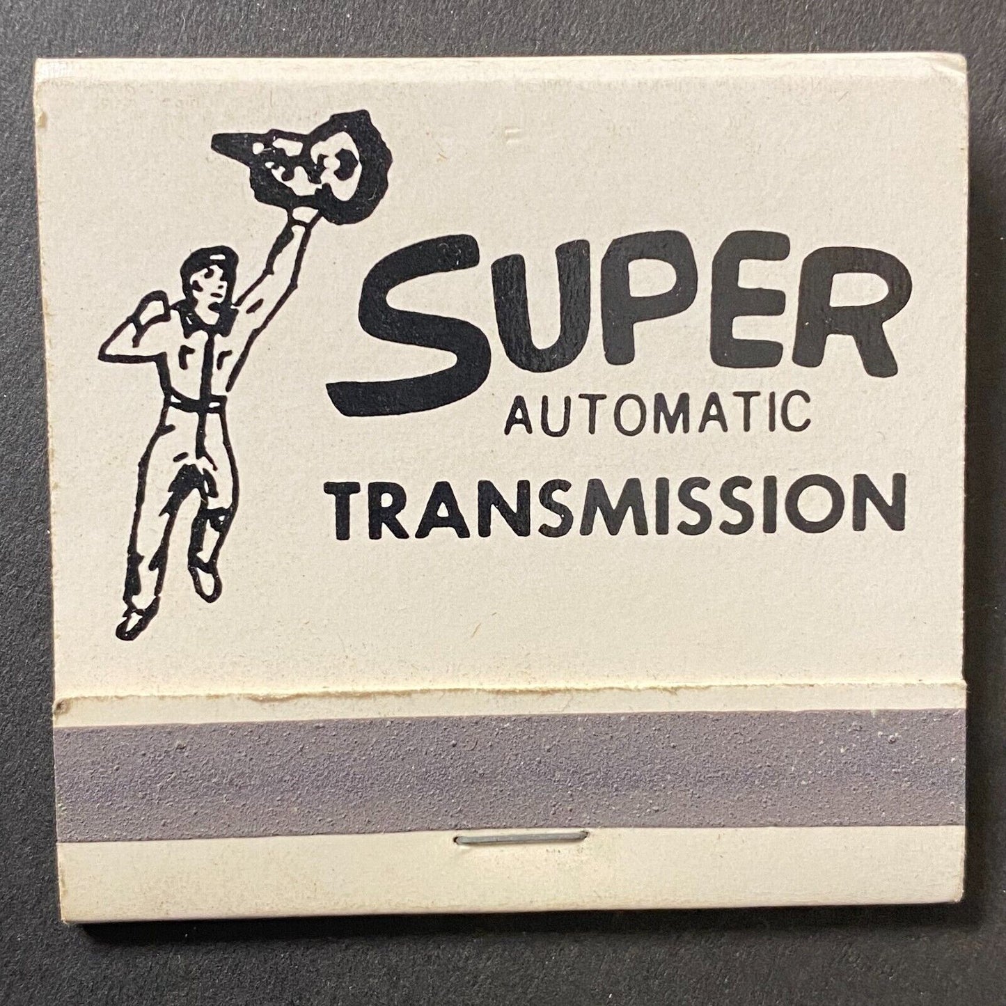 Super Automatic Transmission Chicago Worth Villa Park Full Matchbook c1960's-74
