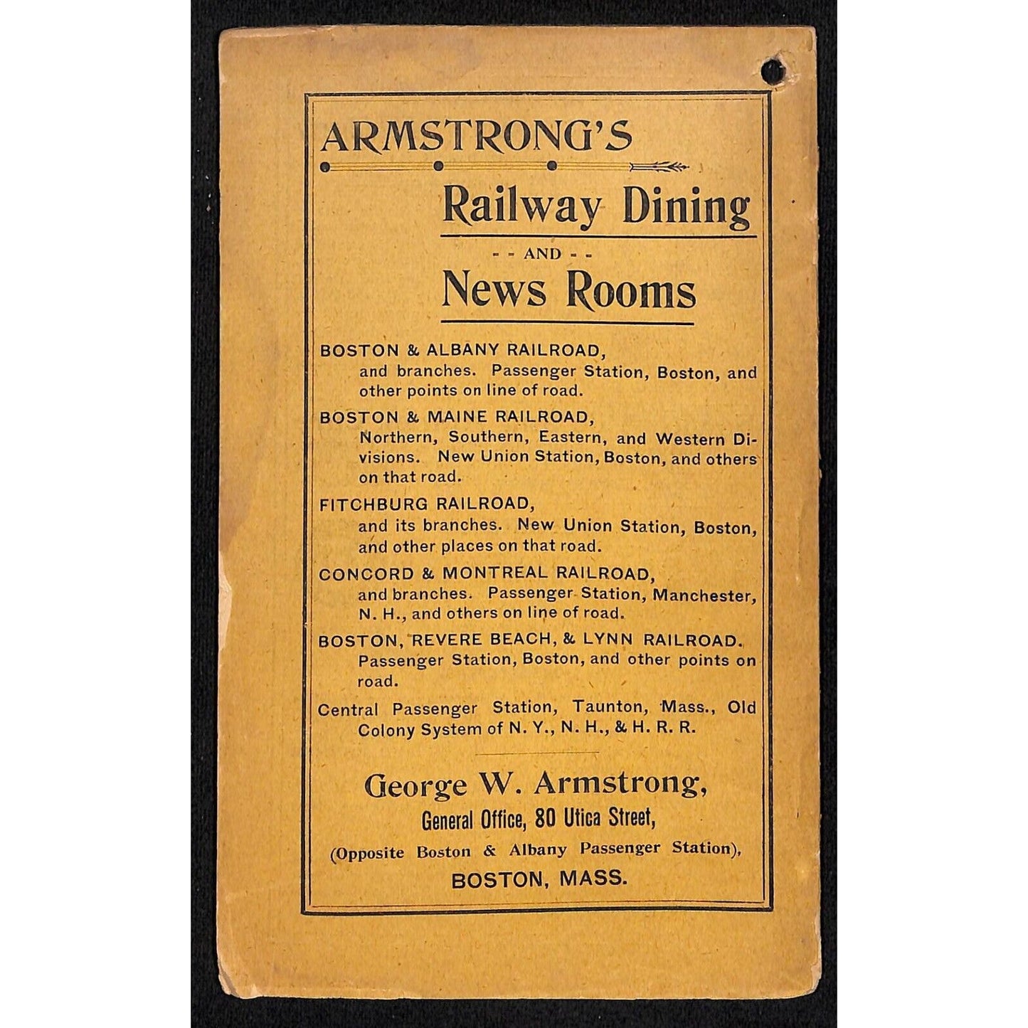 1895 Old Farmer's Almanac 48pp Geo. W. Armstrong, Boston / Arm & Hammer Ad