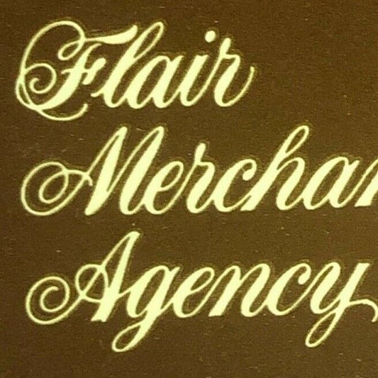 Flair Merchandising Agency Chicago Detroit c1970's-80's Full Matchbook