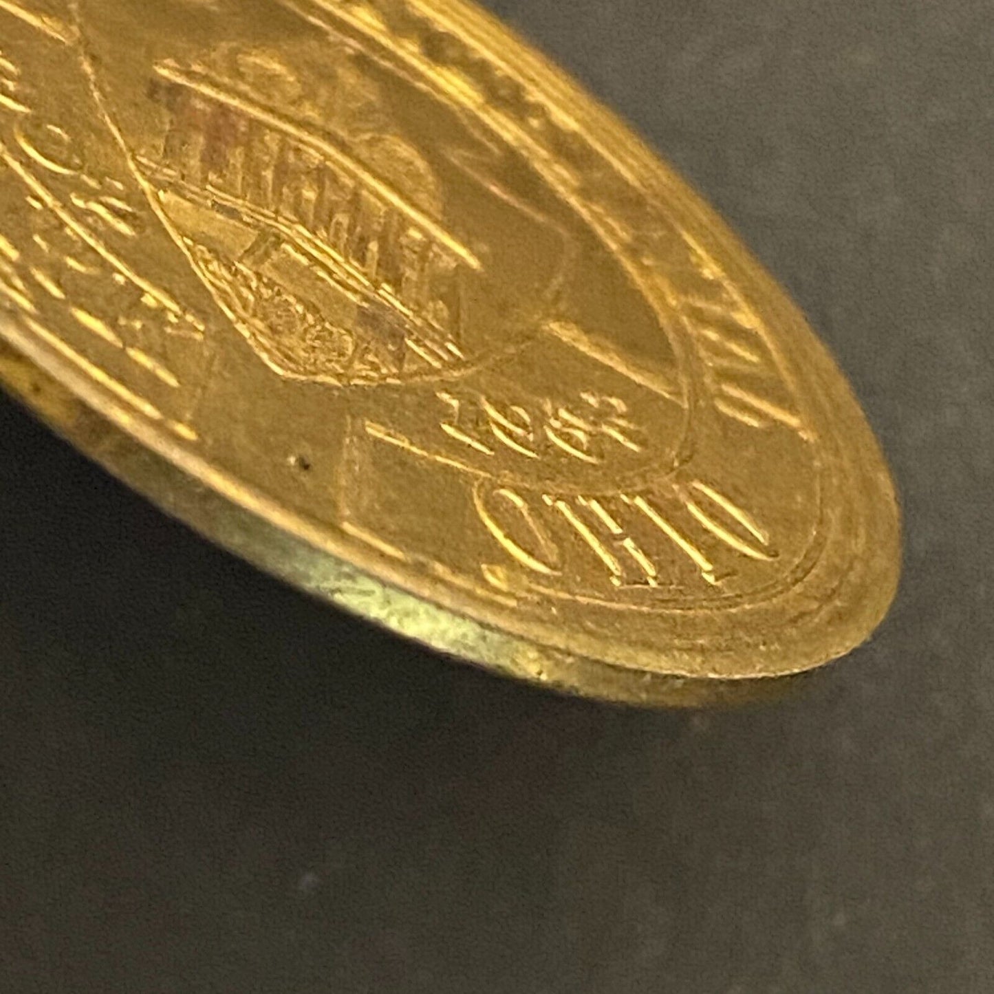 Newark, Ohio Sesquicentennial 1802 - 1952 G/F 50¢ Brass Trade Token 32mm (#8)