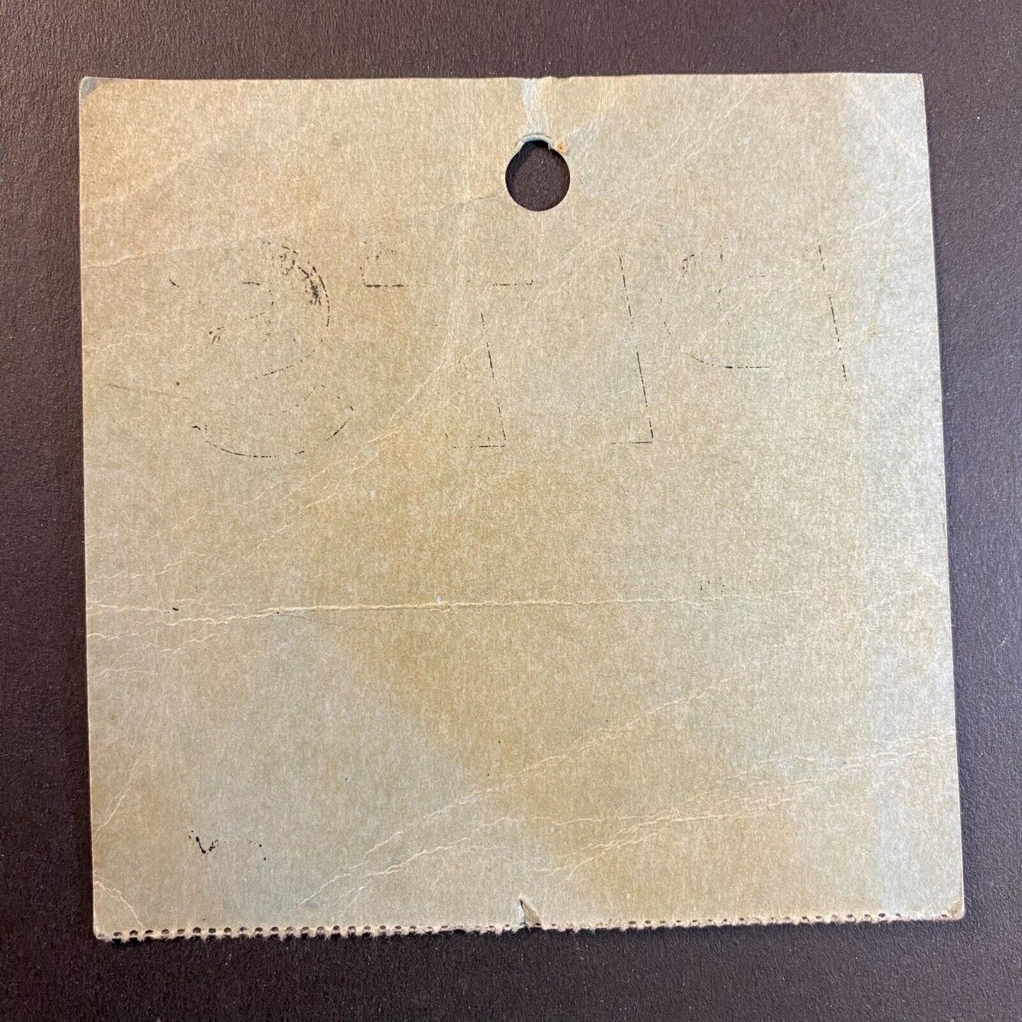 Indianapolis Midget Speedway (Opened 1946) Pit Pass Stub c1950's-60's