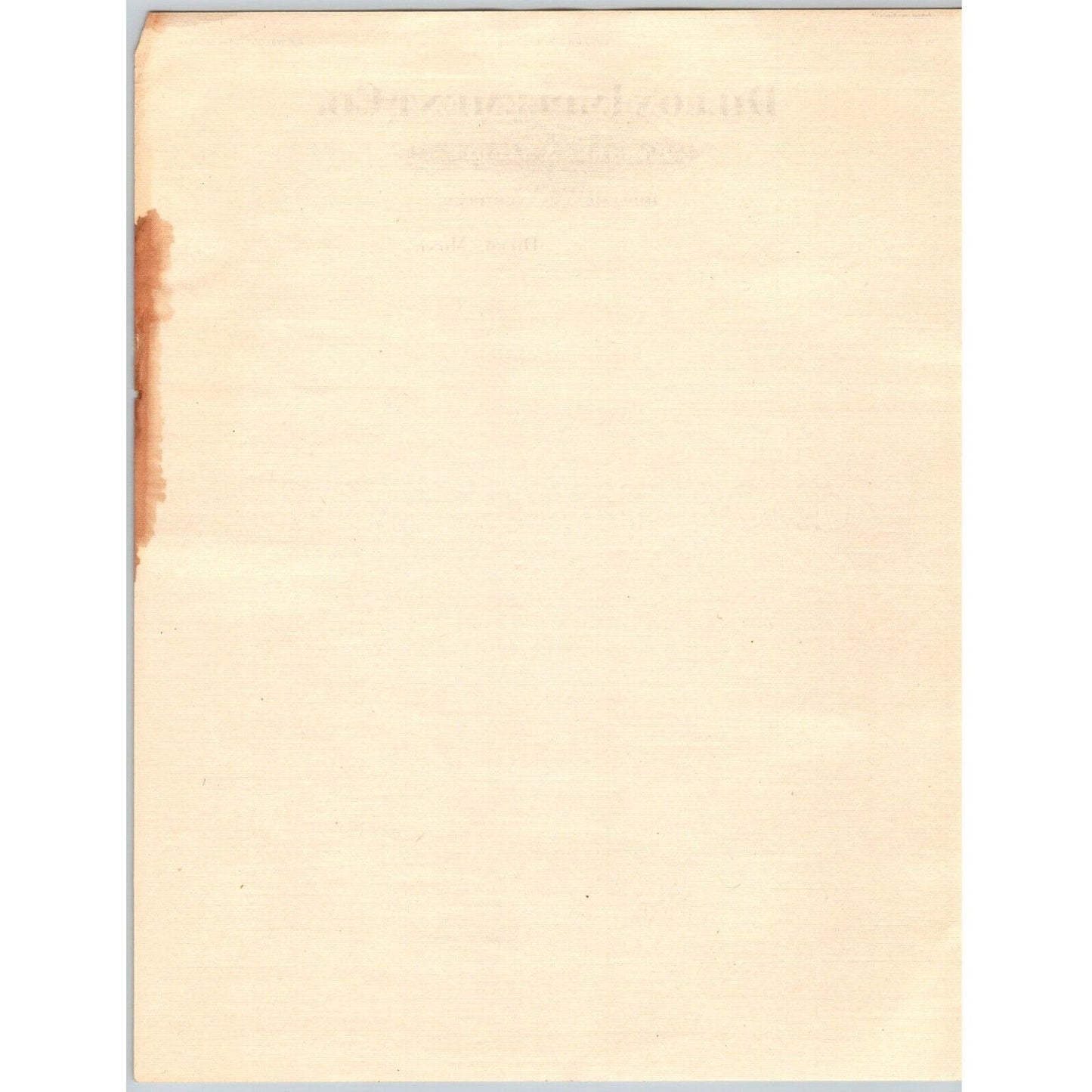 Dillon, MT Dillon implement Co. Harness & Saddles Stationary - c1900