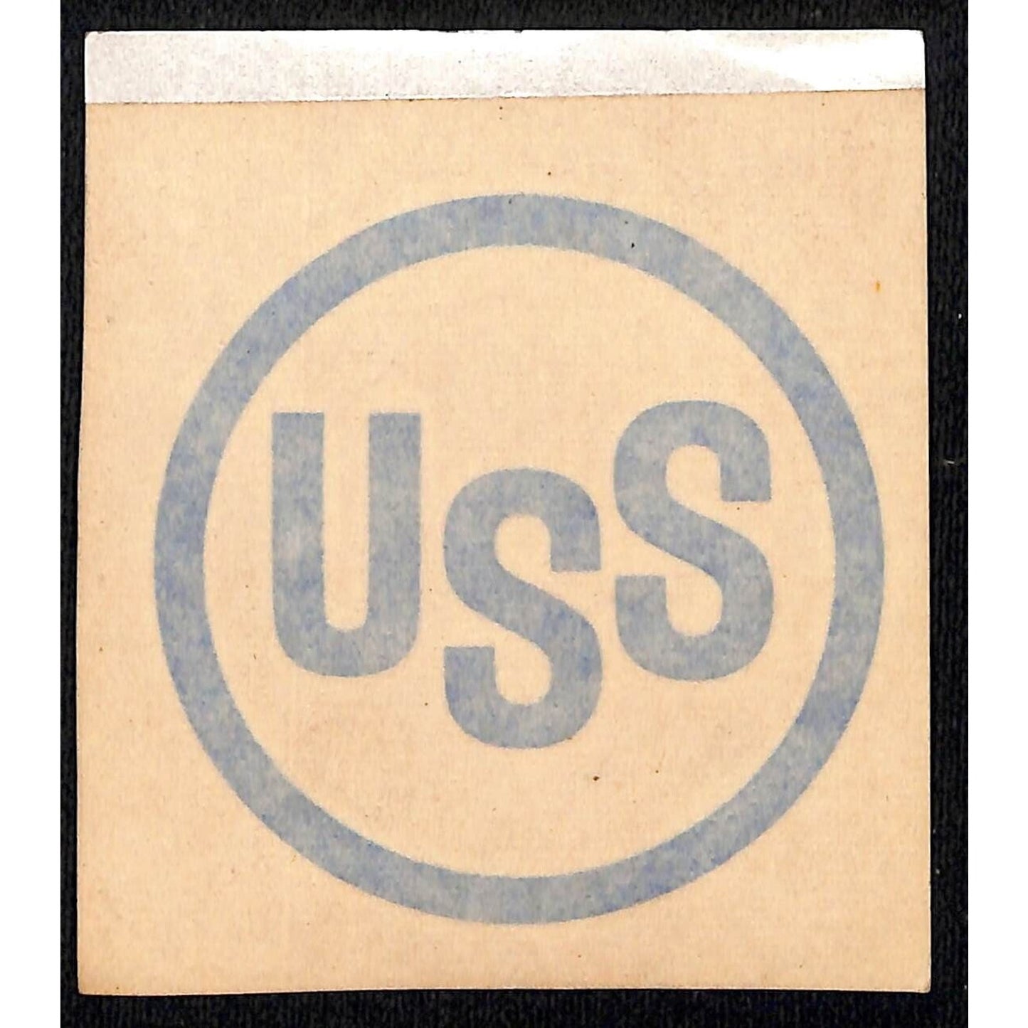 USS U.S. Steel Vintage Sticker w/ Clear Background? c1980's