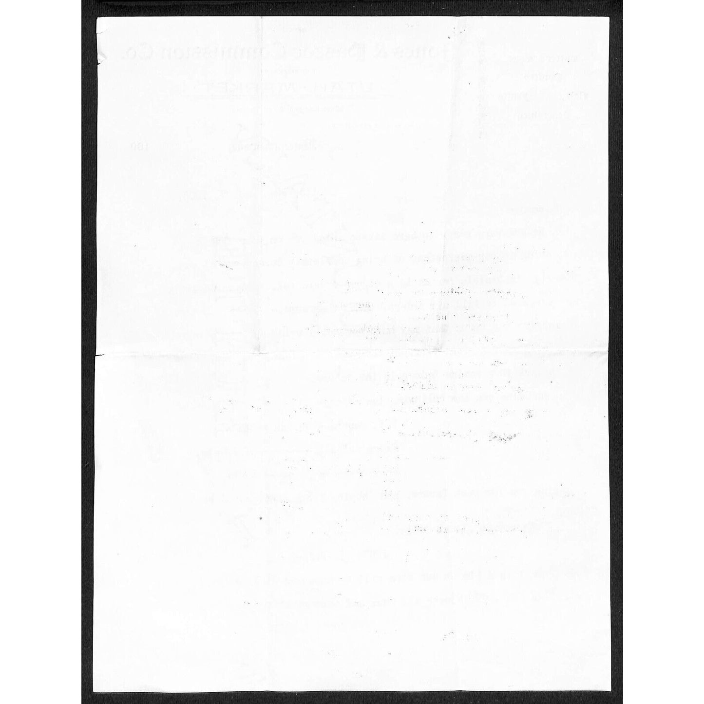 Jones & Pascoe / Utah Market Poultry Fish Butte, MT 1896 Letterhead re: Delivery