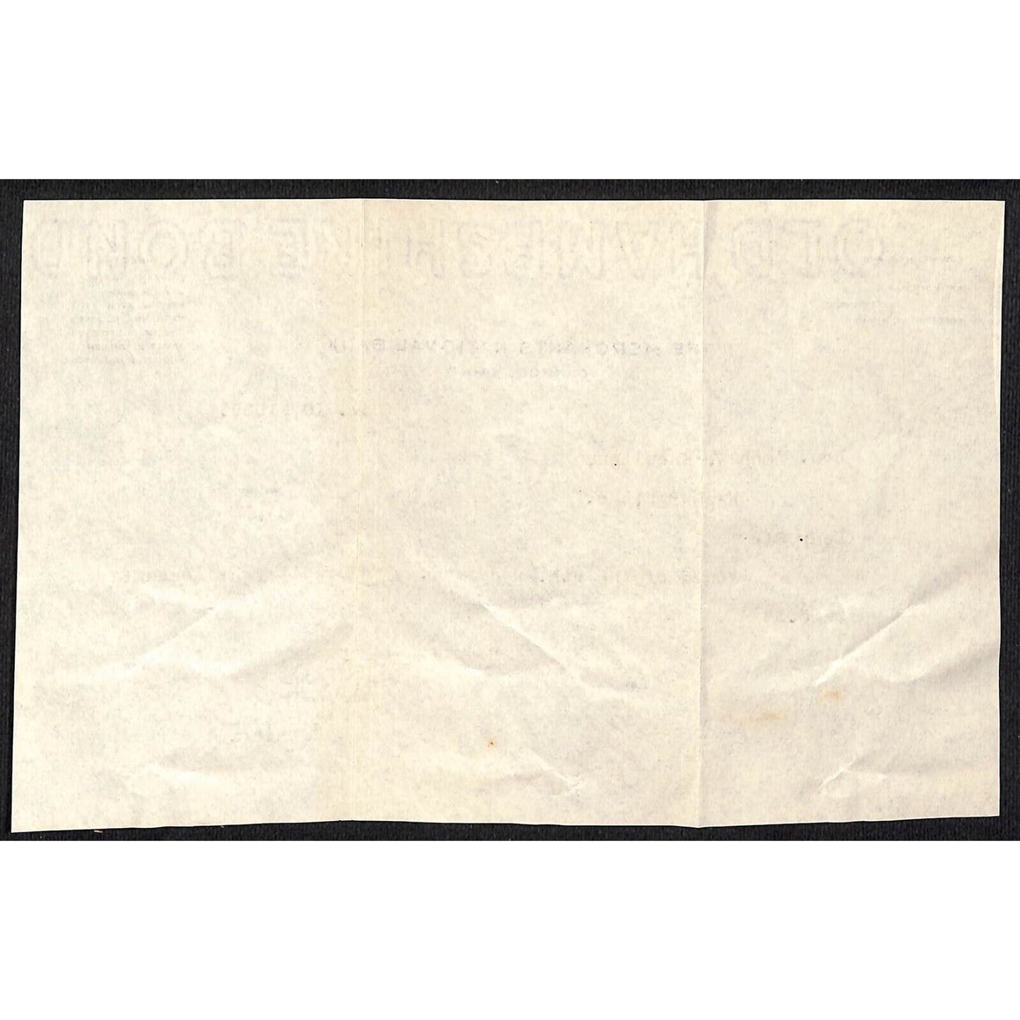 Bangor, ME 1909 Merchants National Bank Letterhead re: Payment - Knowlton*