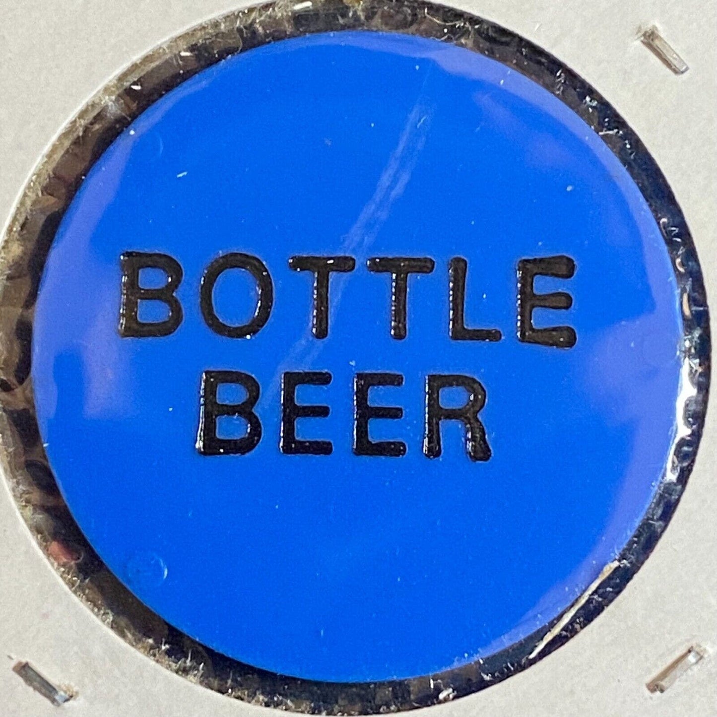 Jersey Shore, PA Rumours Main Street Plastic "Bottle Beer" Drink Token